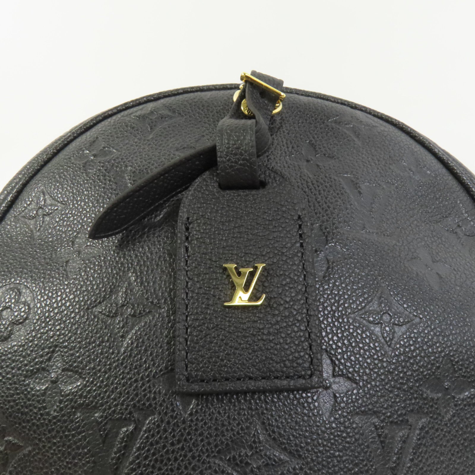 LOUIS VUITTON Monogram Empreinte Boite Chapeau Souple MMBoite Chapeau Souple MM金扣肩背袋