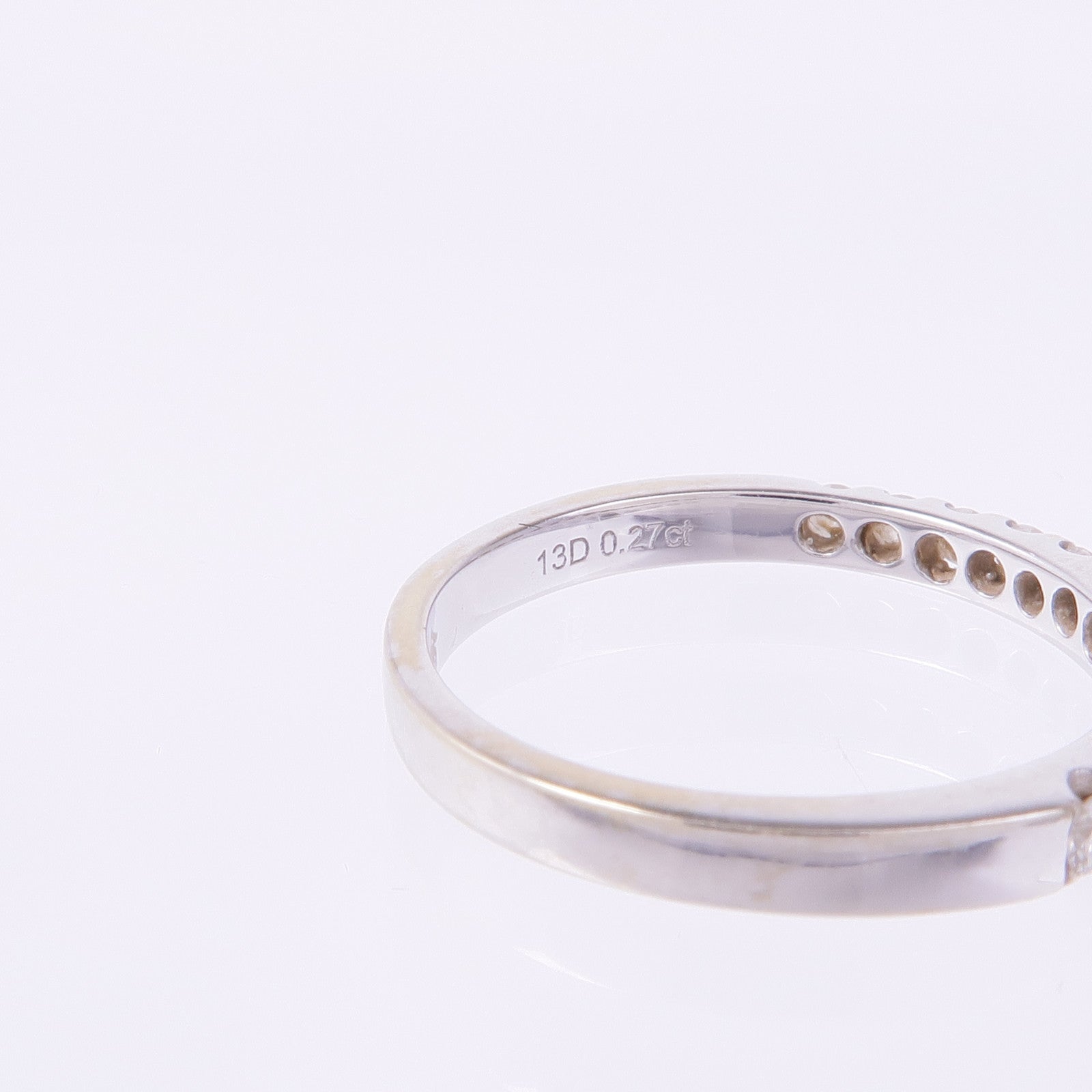 JEWELRY 18K白金Diamond Ring鑽石戒指US#5