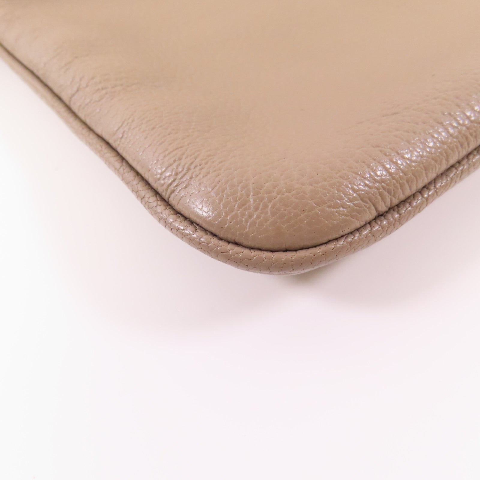 LOEWE 【激減優惠】牛皮皮革Shoulder Bag銀扣肩背袋