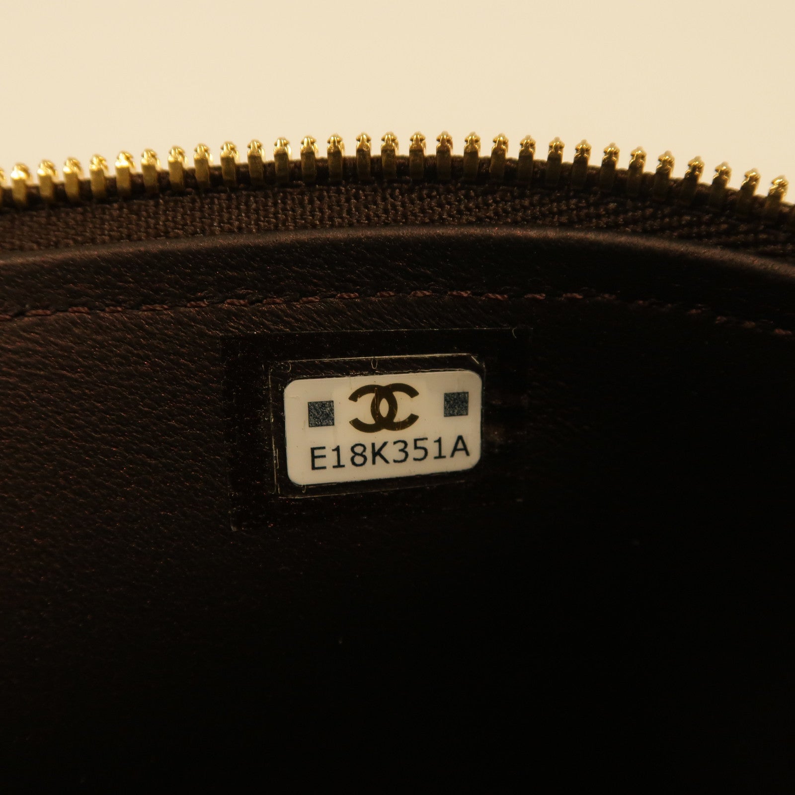 CHANEL 菱格羊皮皮革Top Handle Vanity金扣手挽肩背兩用袋紫色