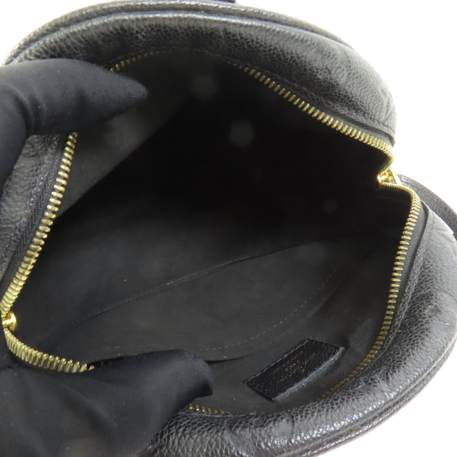 LOUIS VUITTON Monogram Empreinte Boite Chapeau Souple MMBoite Chapeau Souple MM金扣肩背袋