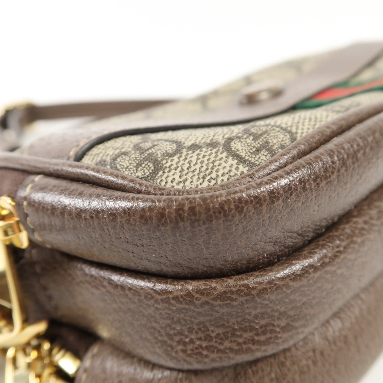 GUCCI 塗層帆布Ophdia GG Supreme金扣肩背袋