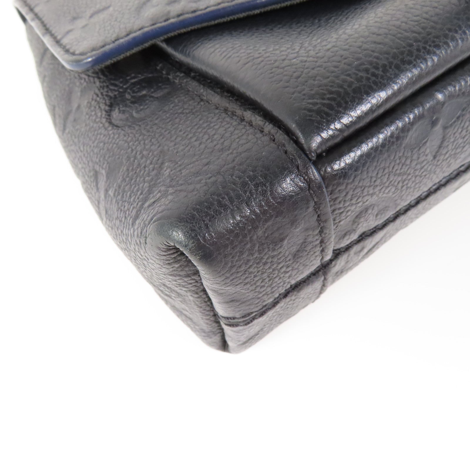 LOUIS VUITTON Monogram Empreinte Blanche BB金扣肩背袋