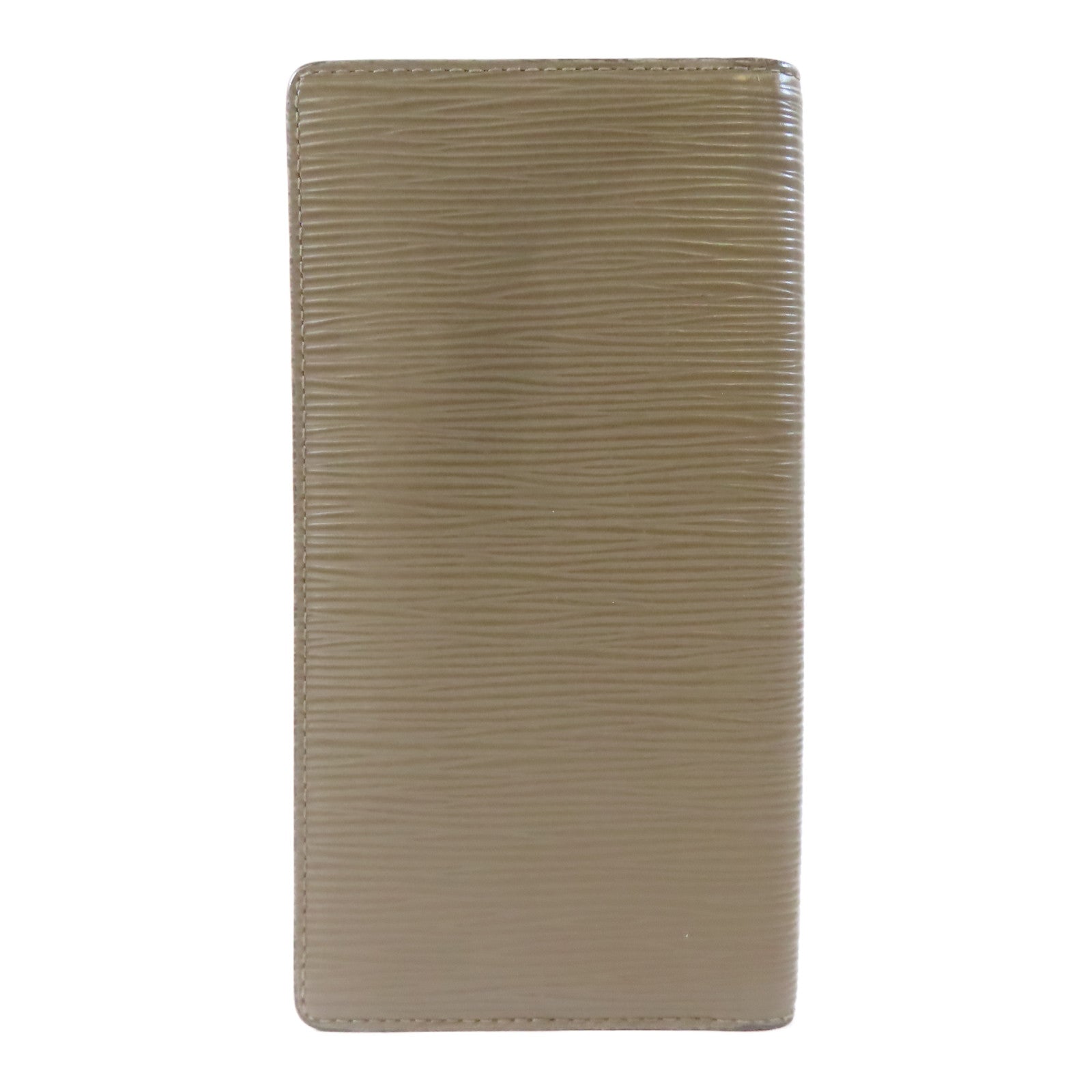 LOUIS VUITTON Epi Porte Cartes Credit "Poivre"長錢包啡色