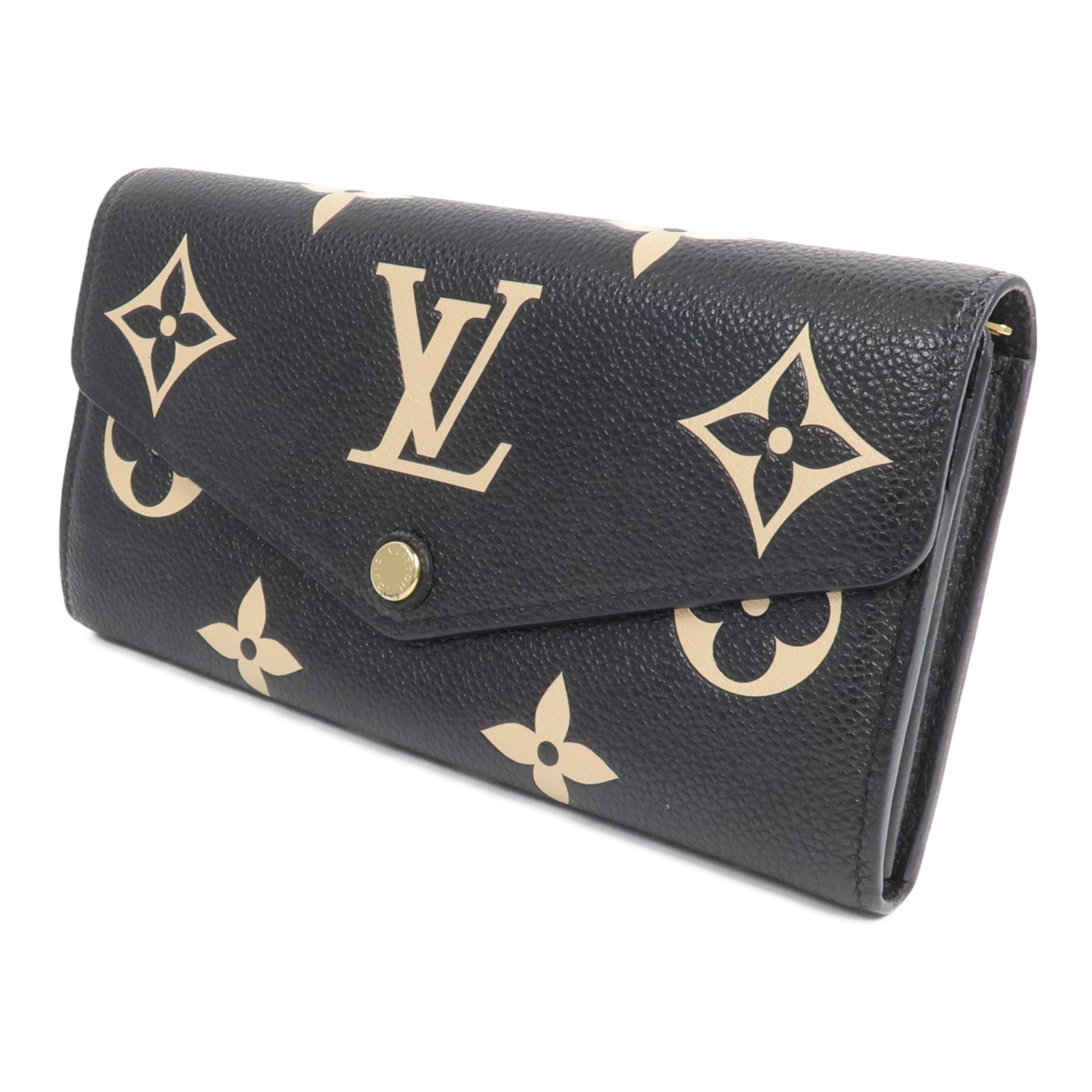 LOUIS VUITTON Monogram Empreinte Sarah Wallet長錢包