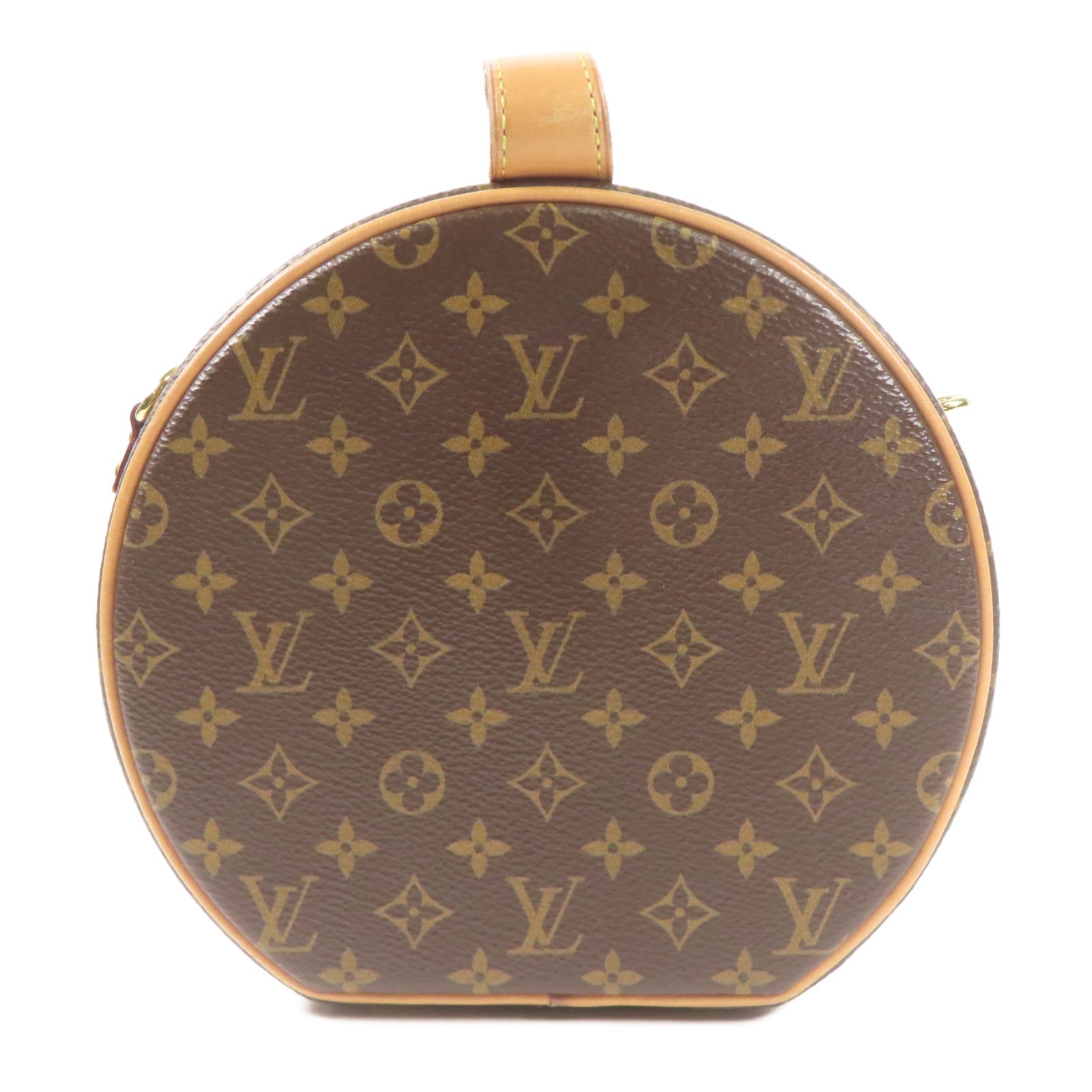 LOUIS VUITTON Monogram Petite Boite Chapeau金扣手挽肩背兩用袋