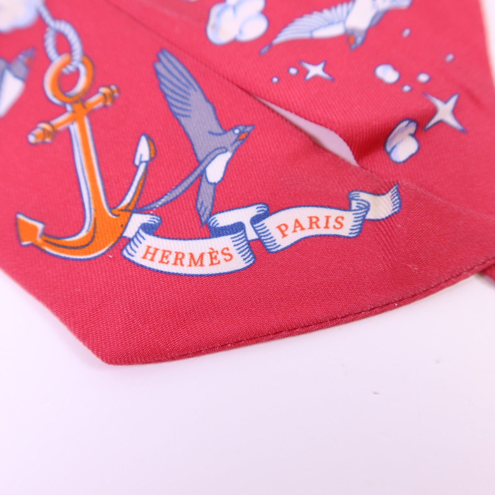 HERMES 絲質Twilly絲巾