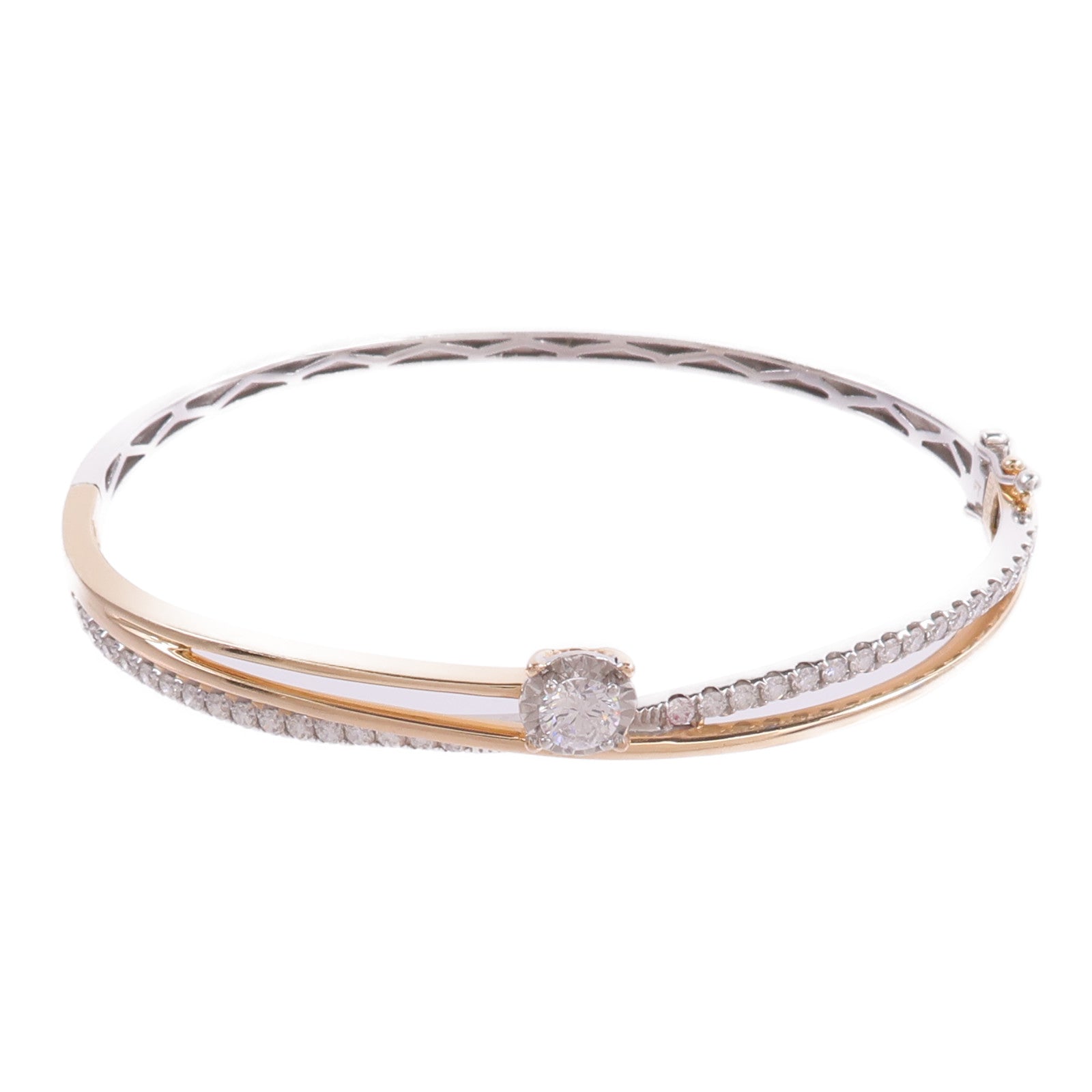JEWELRY 18K白金/玫瑰金Diamond Bracelet鑽石手鐲
