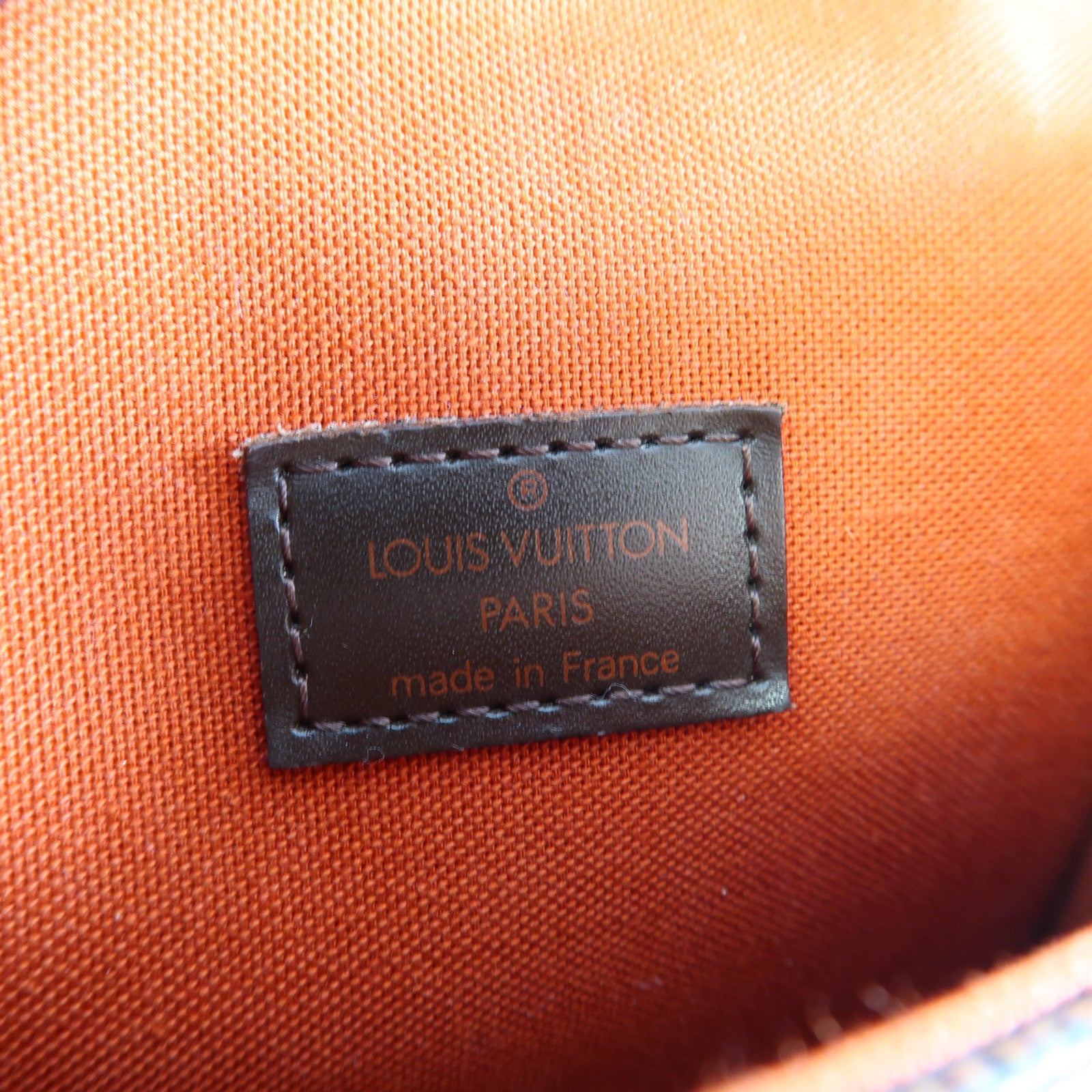 LOUIS VUITTON Damier Ebene Portobello Shoulder Bag金扣肩背袋啡色