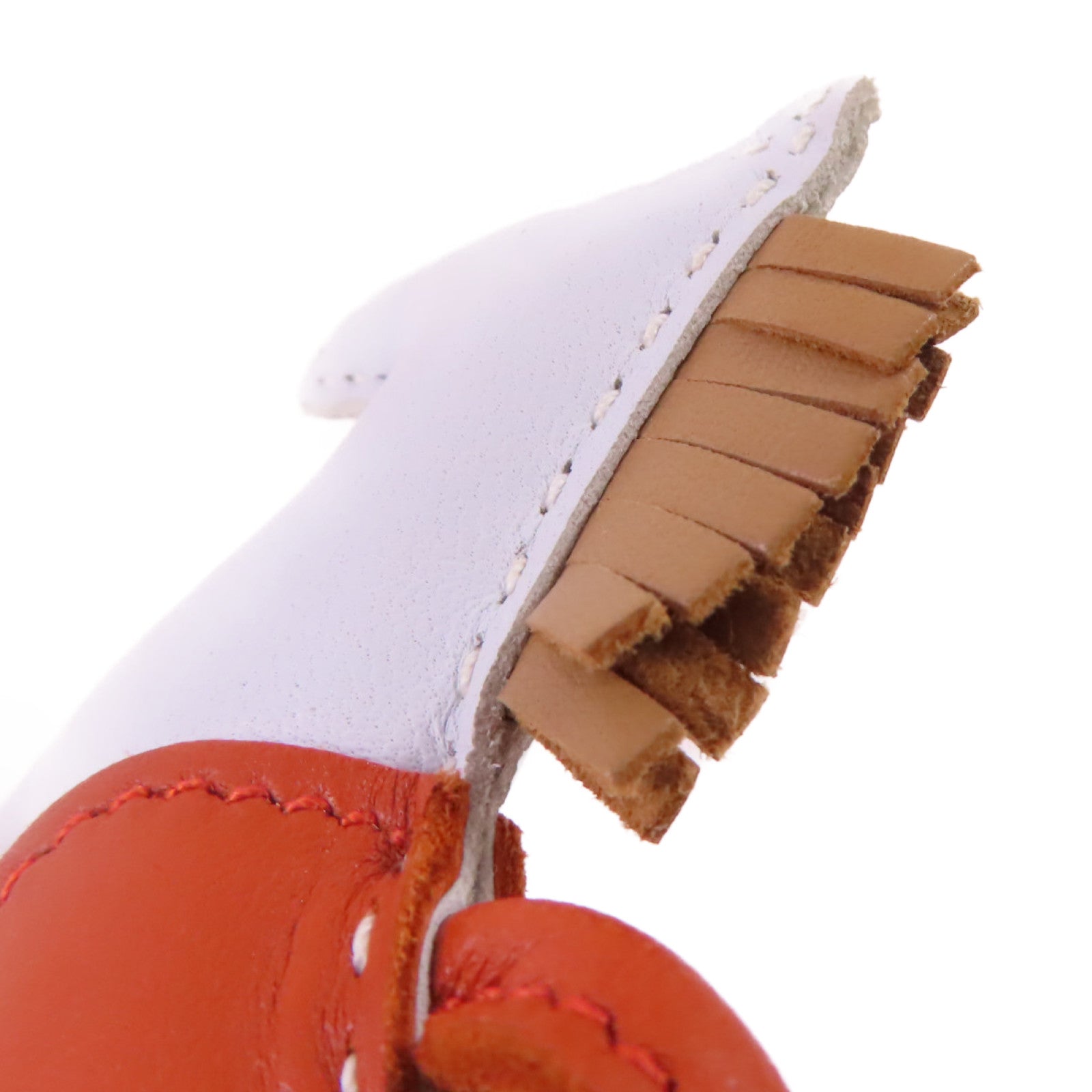 HERMES Swift皮革Rodeo PM Charm掛飾T0 Blue Brume/霧藍色