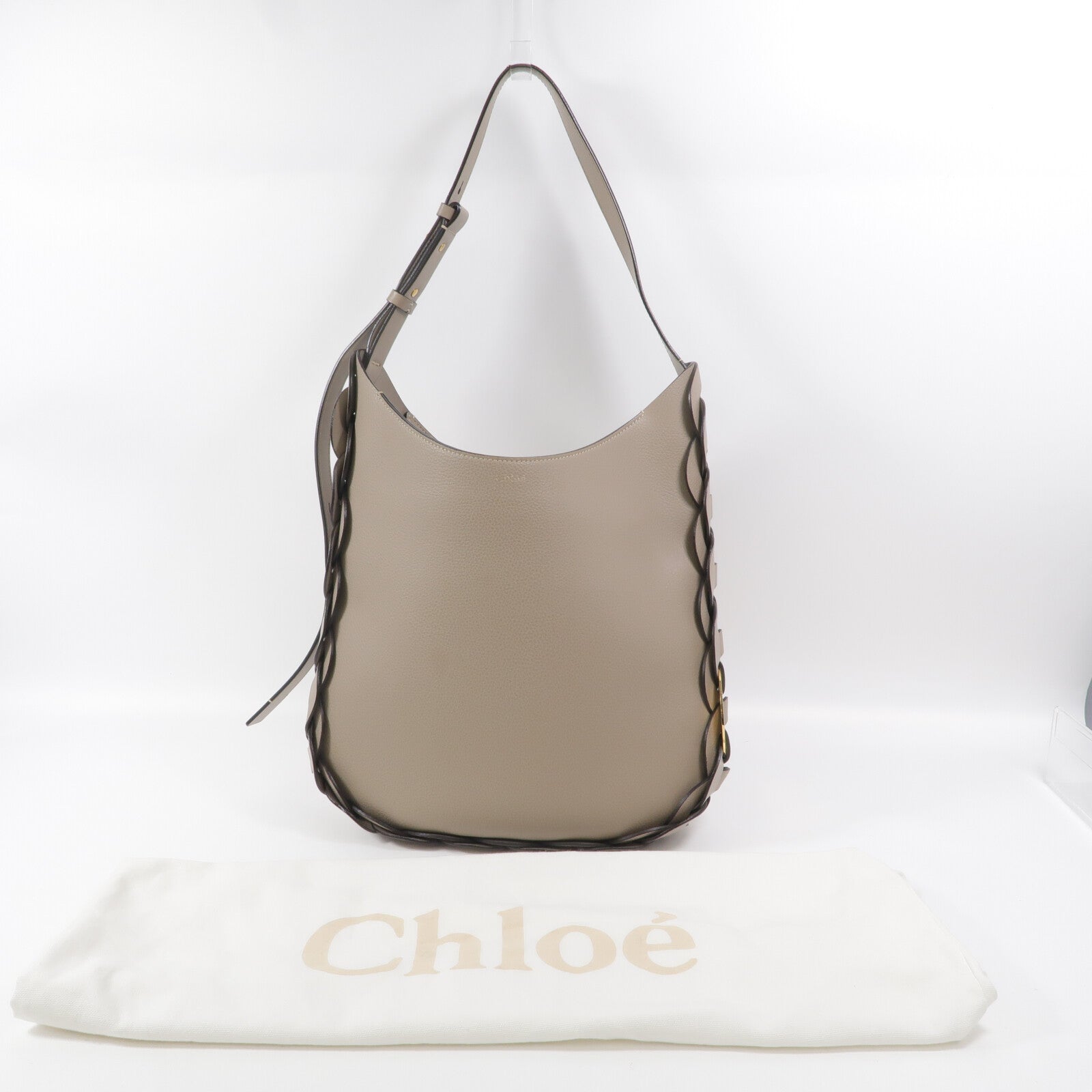 Chloe 牛皮皮革Darryl Hobo Medium肩背袋