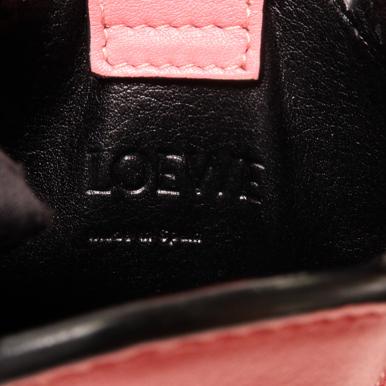 LOEWE 牛皮皮革Pocket肩背袋