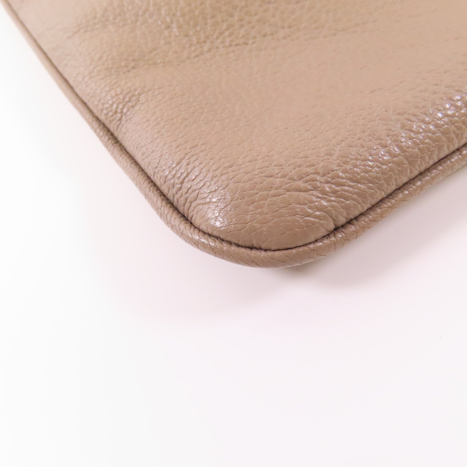 LOEWE 【激減優惠】牛皮皮革Shoulder Bag銀扣肩背袋