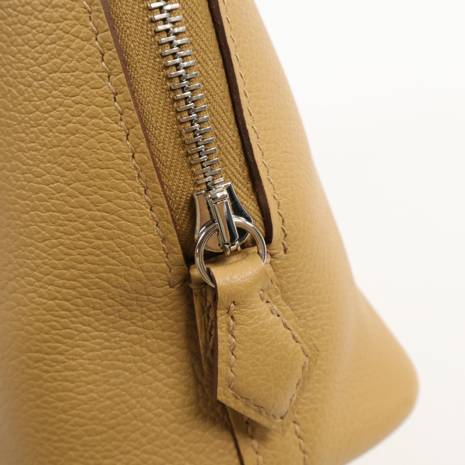 HERMES Evercolor皮革Mini Bolide 1923手挽肩背兩用袋Biscult