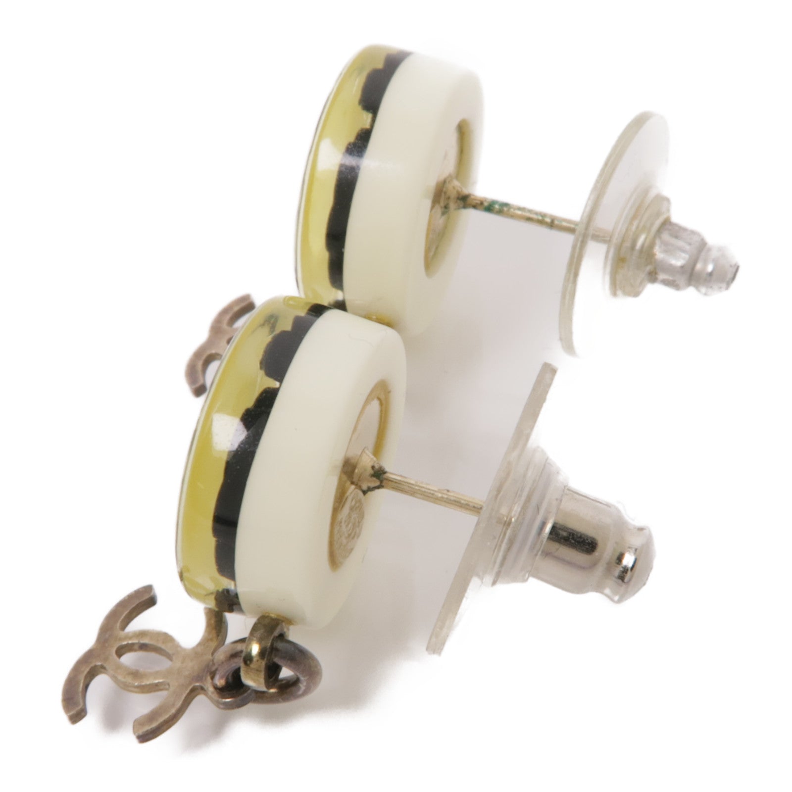 CHANEL PVC/金屬Earring耳環