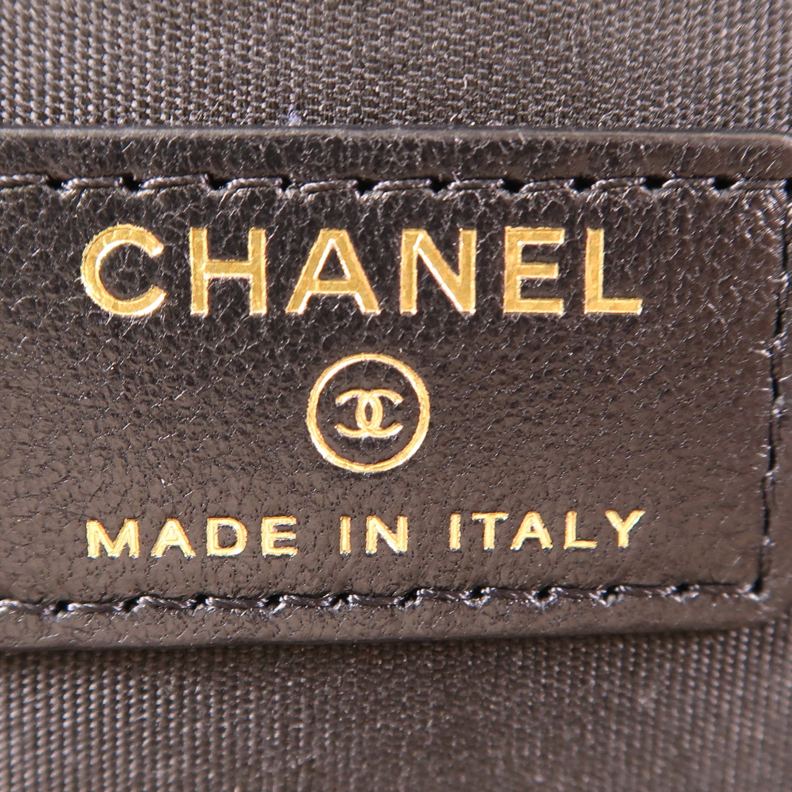CHANEL Raffia Vanity Case金扣鏈帶肩背袋