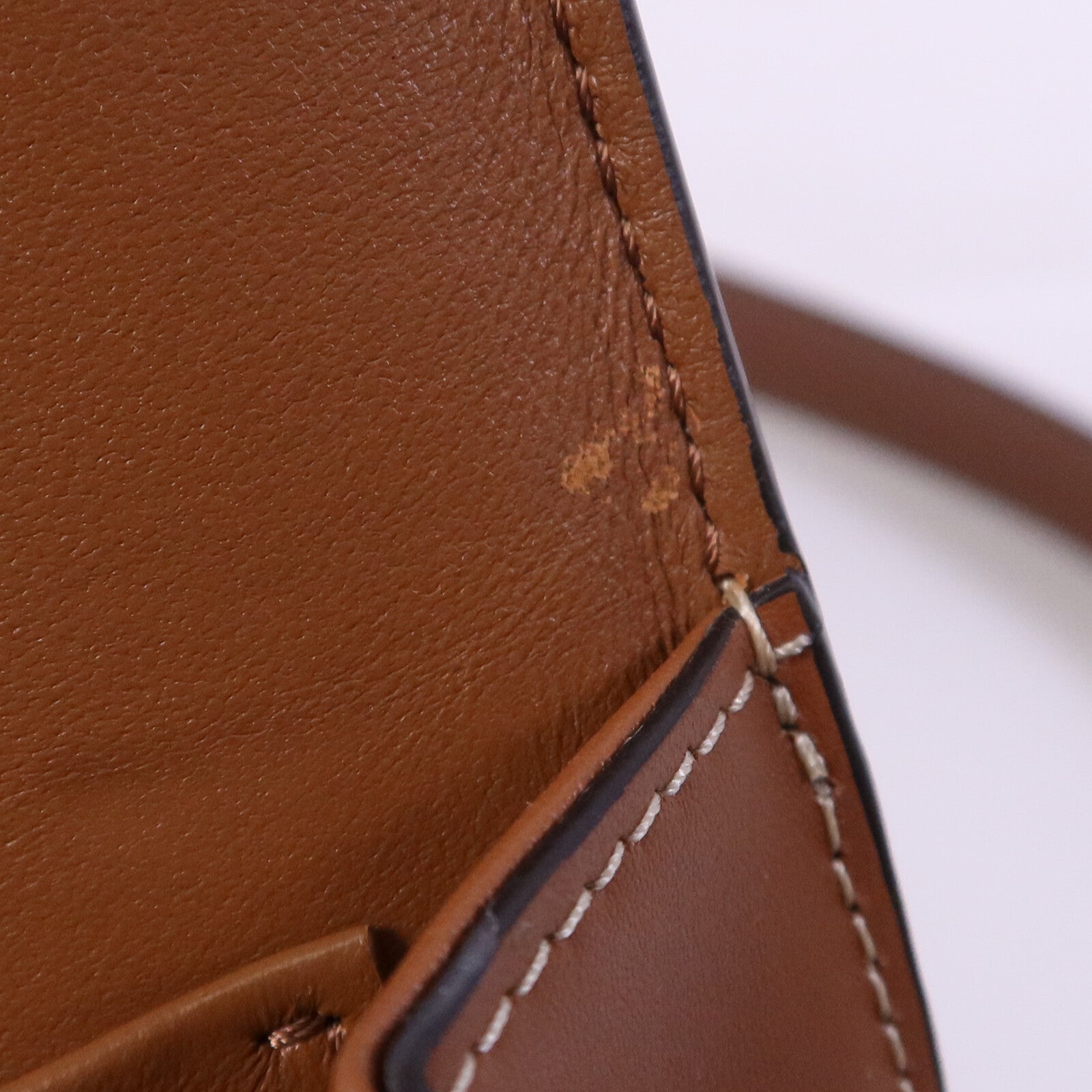 CELINE 塗層帆布Teen Triomphe Bag金扣肩背袋