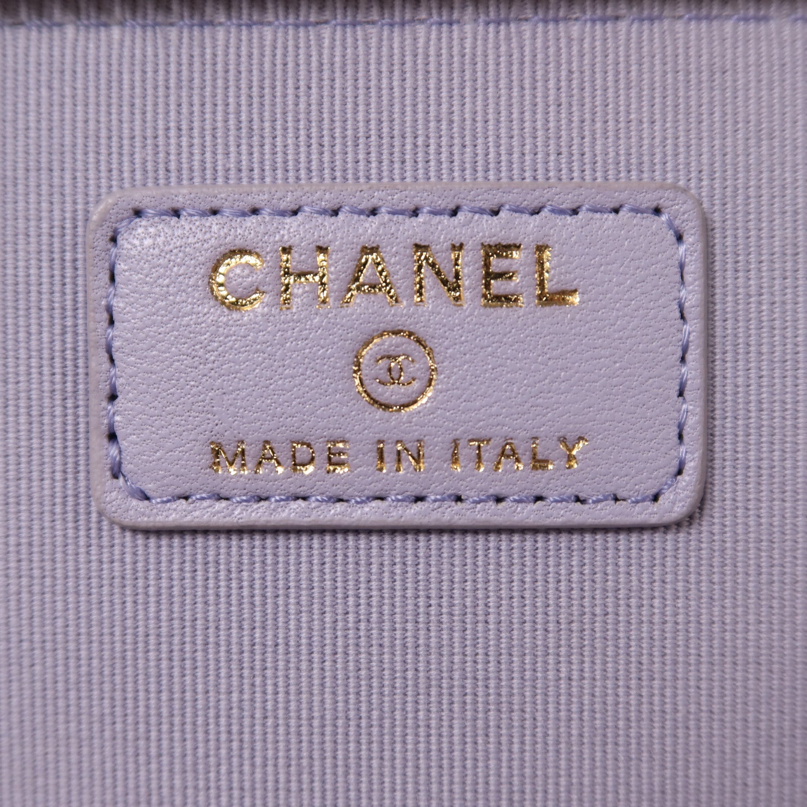 CHANEL 羊皮皮革Vanity Case金扣鏈帶手挽肩背兩用袋