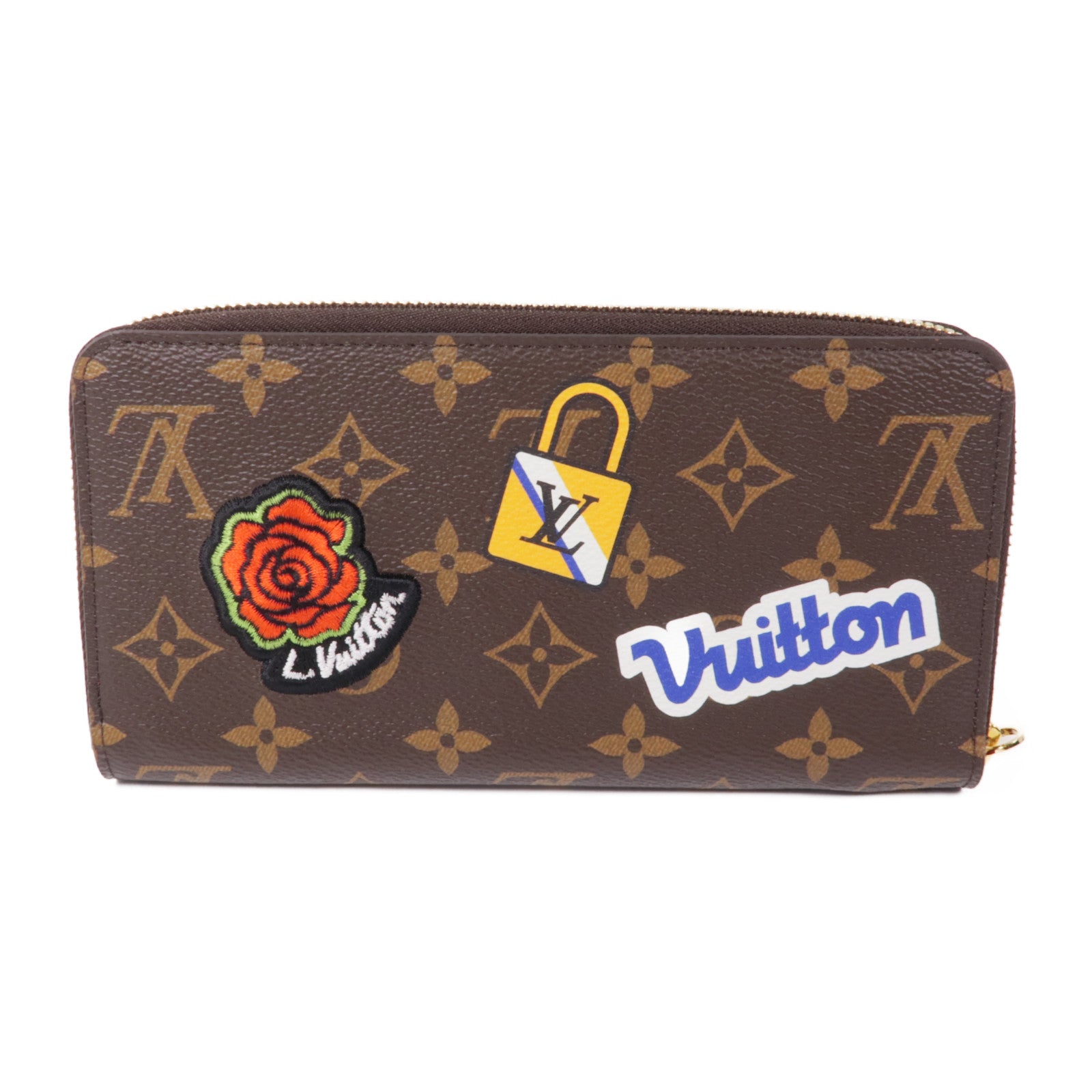 LOUIS VUITTON Monogram Long Wallet金扣長錢包