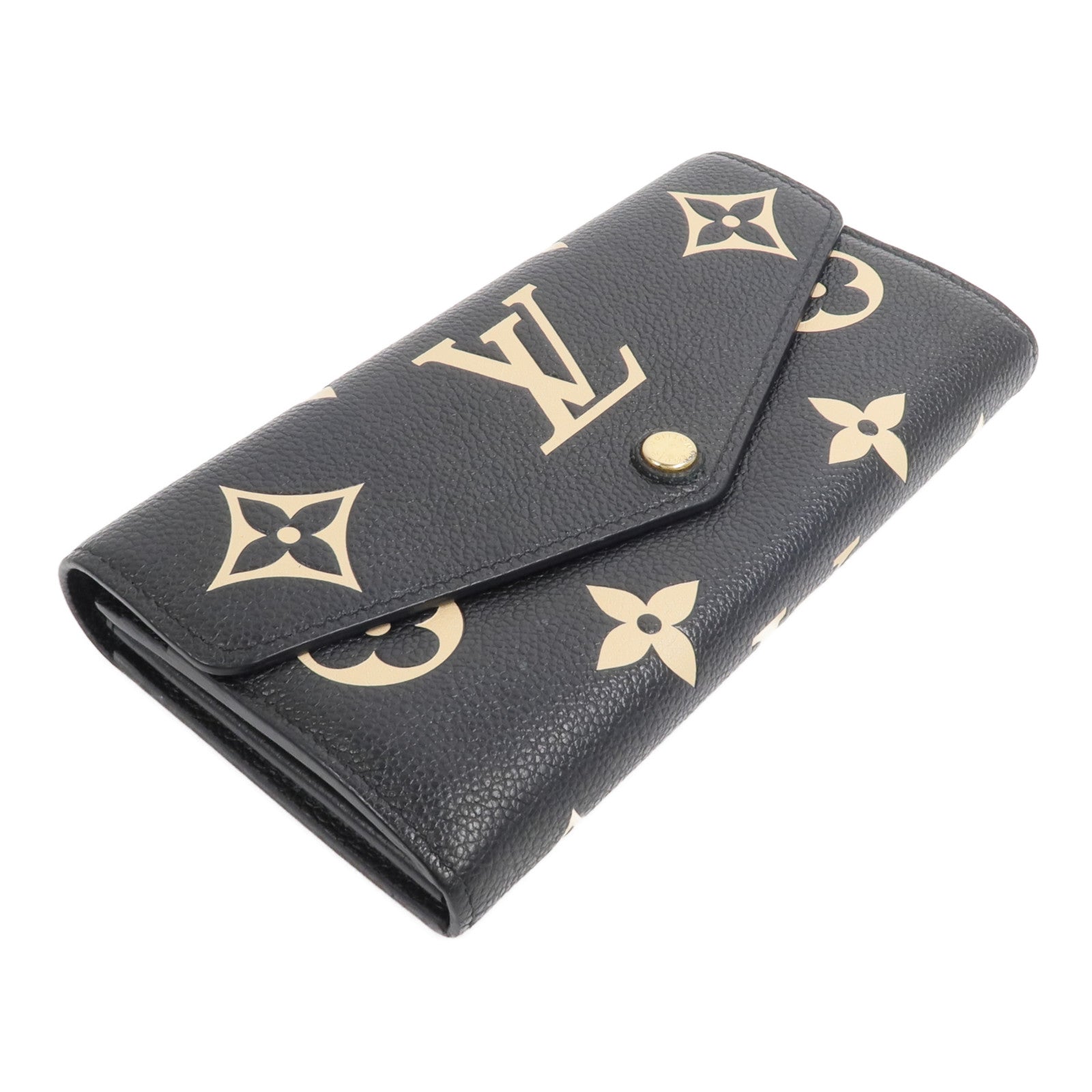 LOUIS VUITTON Monogram Empreinte Sarah Wallet長錢包