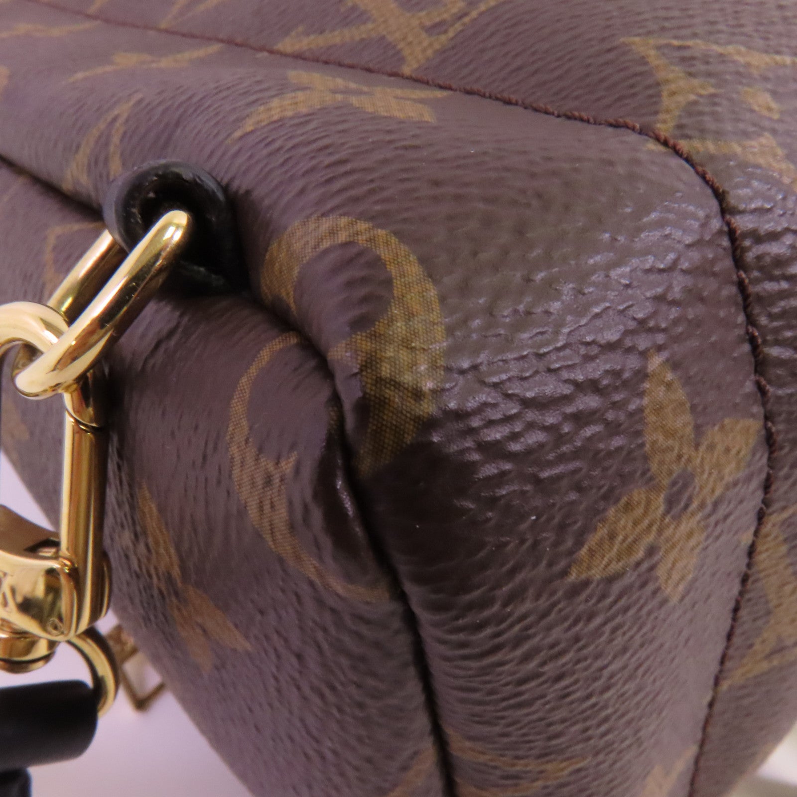 LOUIS VUITTON Monogram Palm Springs Mini金扣肩背袋