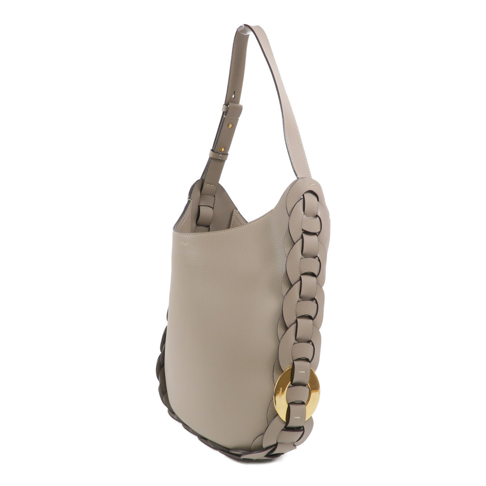 Chloe 牛皮皮革Darryl Hobo Medium肩背袋