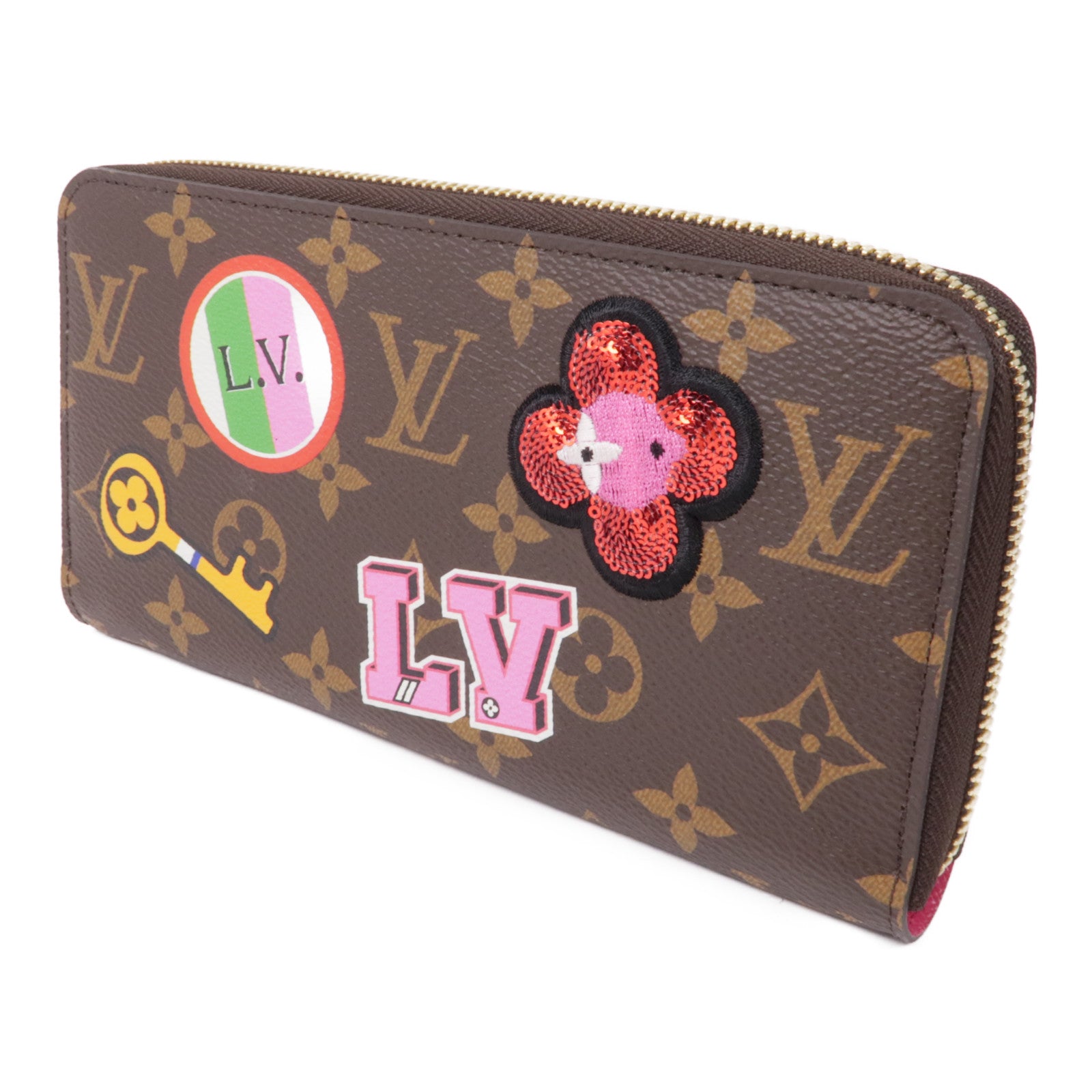 LOUIS VUITTON Monogram Long Wallet金扣長錢包