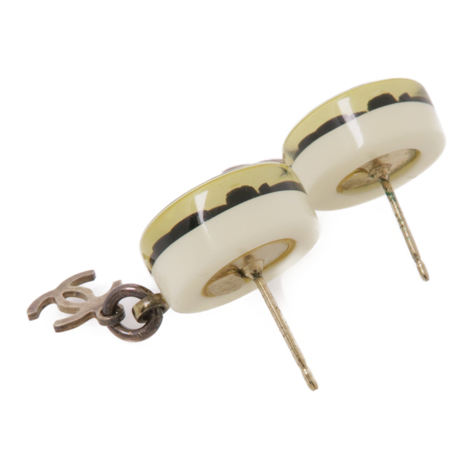 CHANEL PVC/金屬Earring耳環