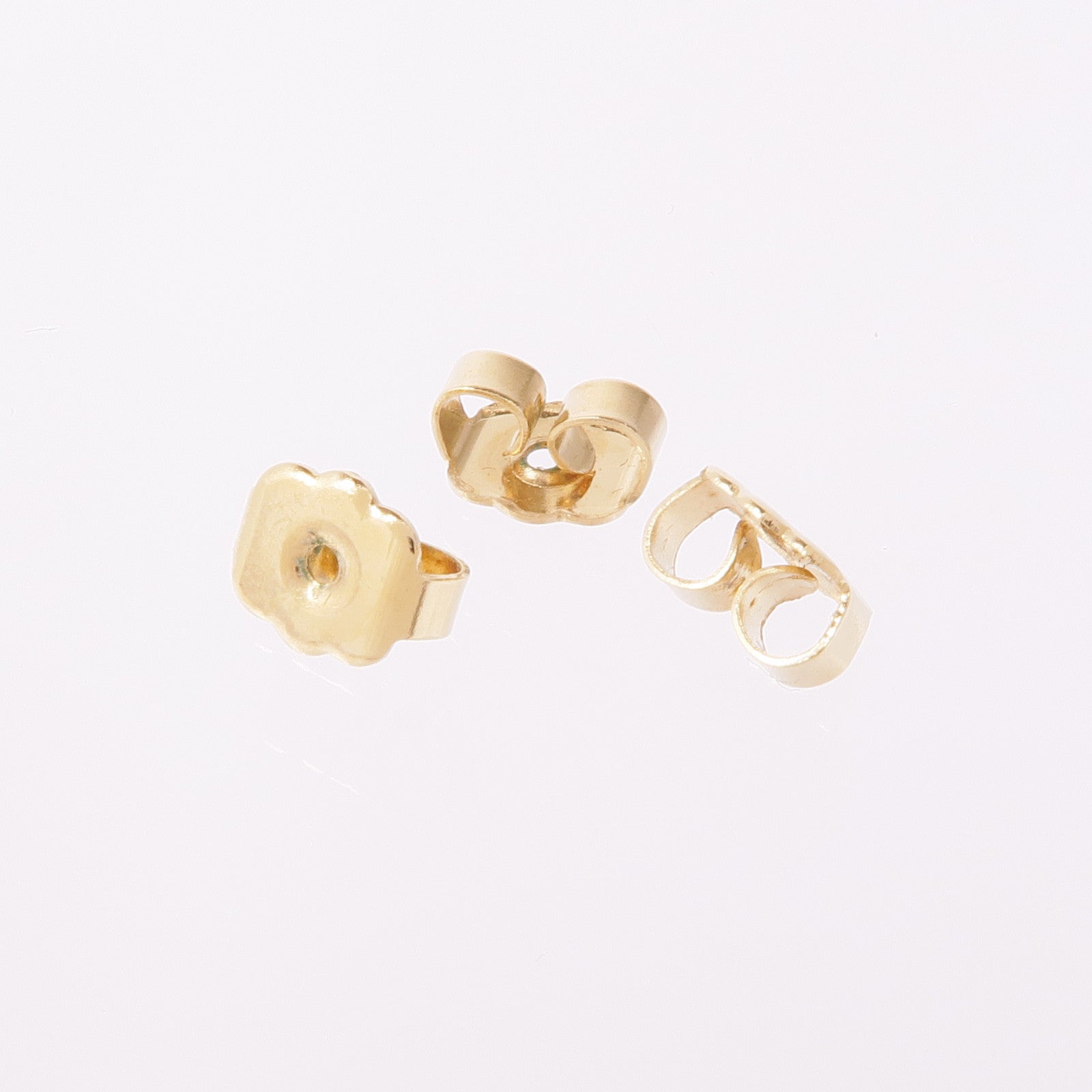 LOUIS VUITTON LV Sweet Monogram Earrings Metal Gold Red