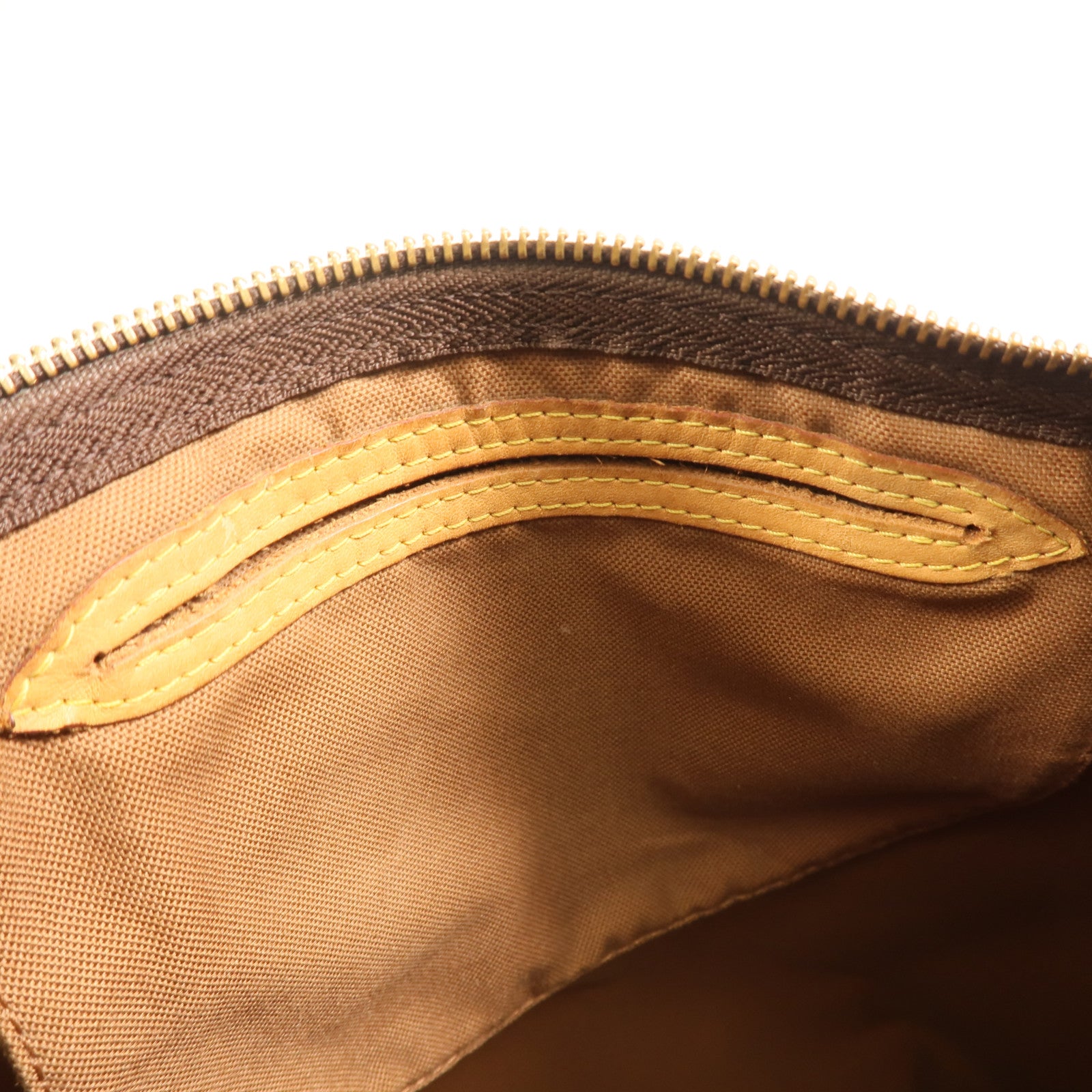 LOUIS VUITTON Monogram Speedy 35金扣手挽袋