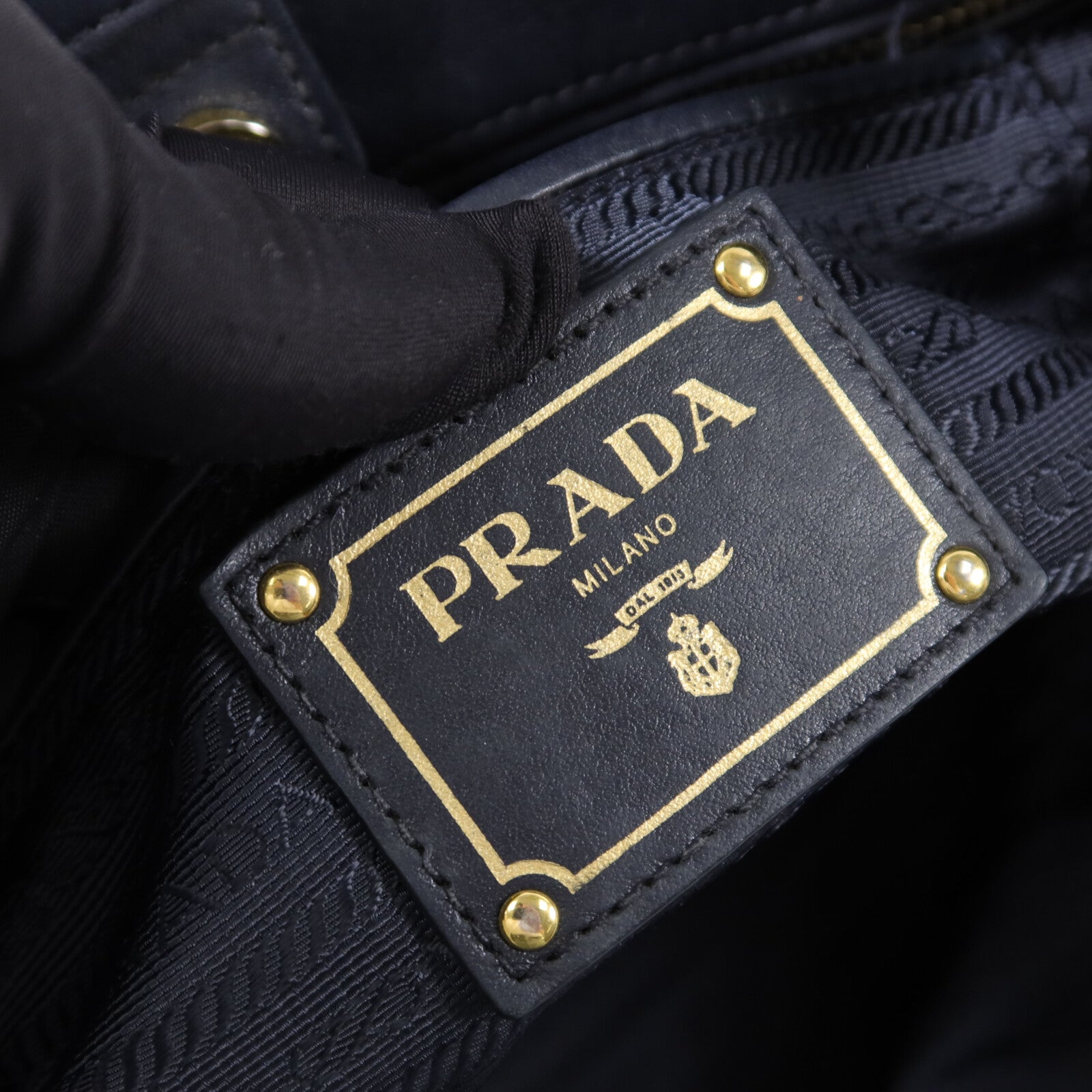 PRADA 尼龍Tessuto 2way Shoulder Bag手挽肩背兩用袋