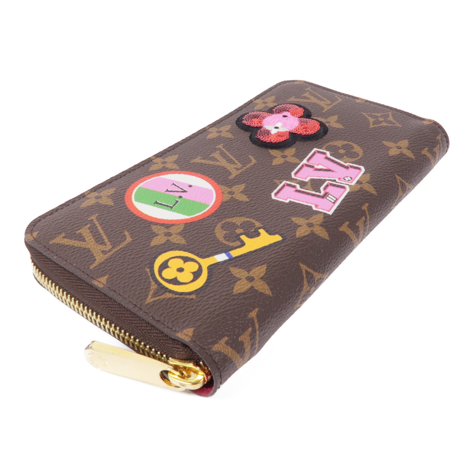 LOUIS VUITTON Monogram Long Wallet金扣長錢包