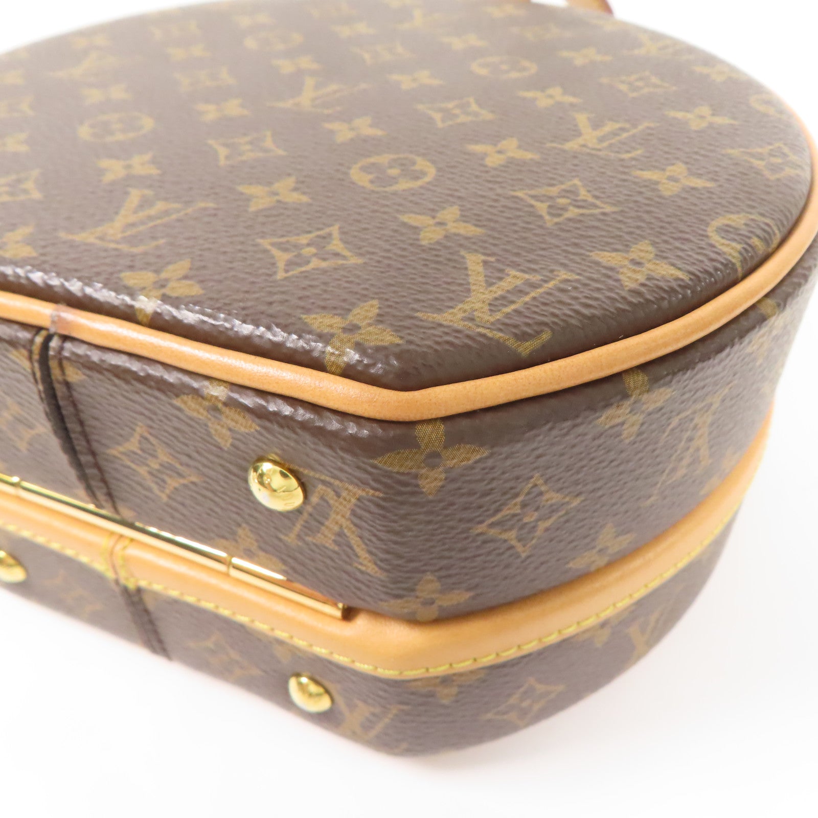 LOUIS VUITTON 【激減優惠】Monogram Petite Boite Chapeau金扣手挽肩背兩用袋