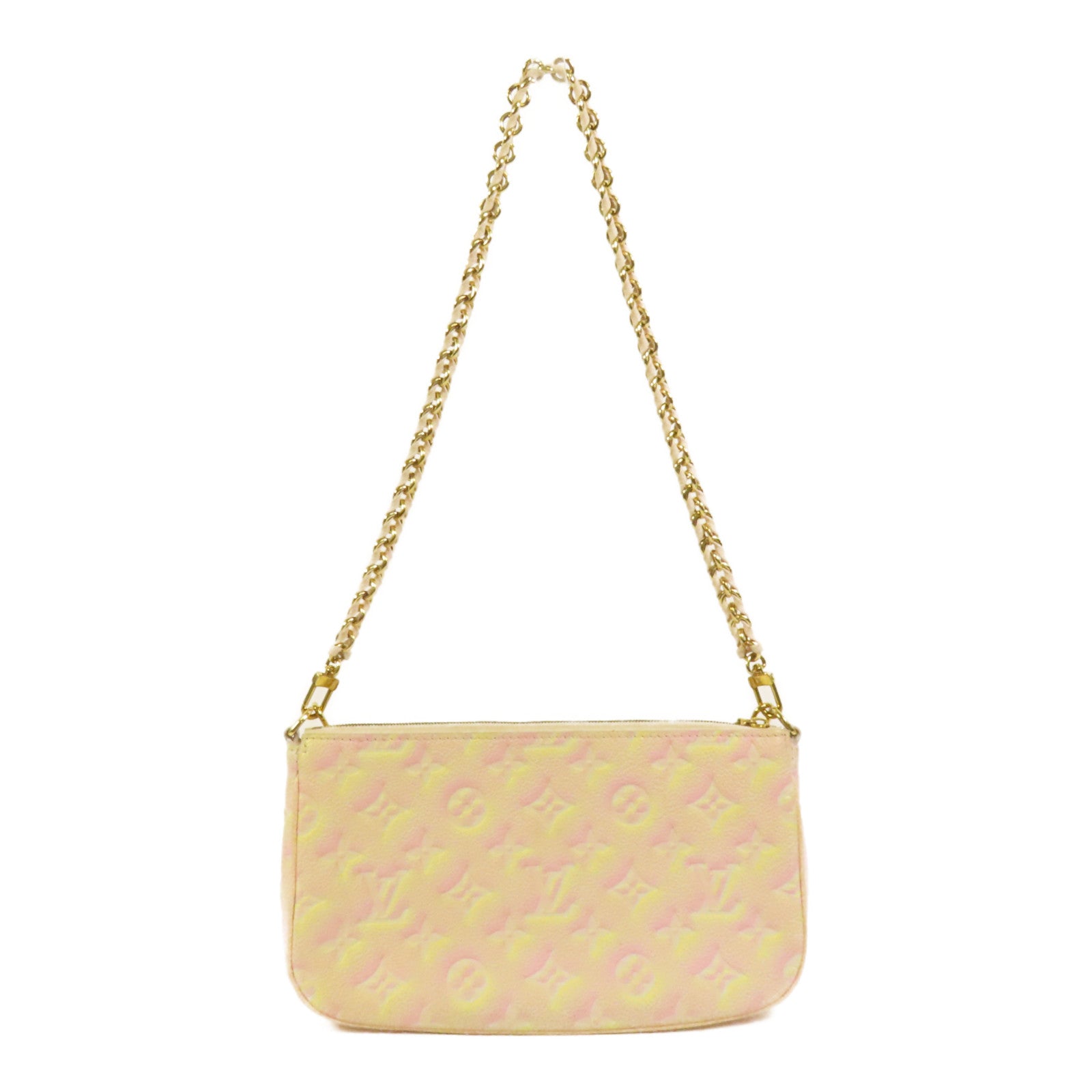 LOUIS VUITTON Monogram Empreinte Multi Pochette Accessoires手挽肩背兩用袋