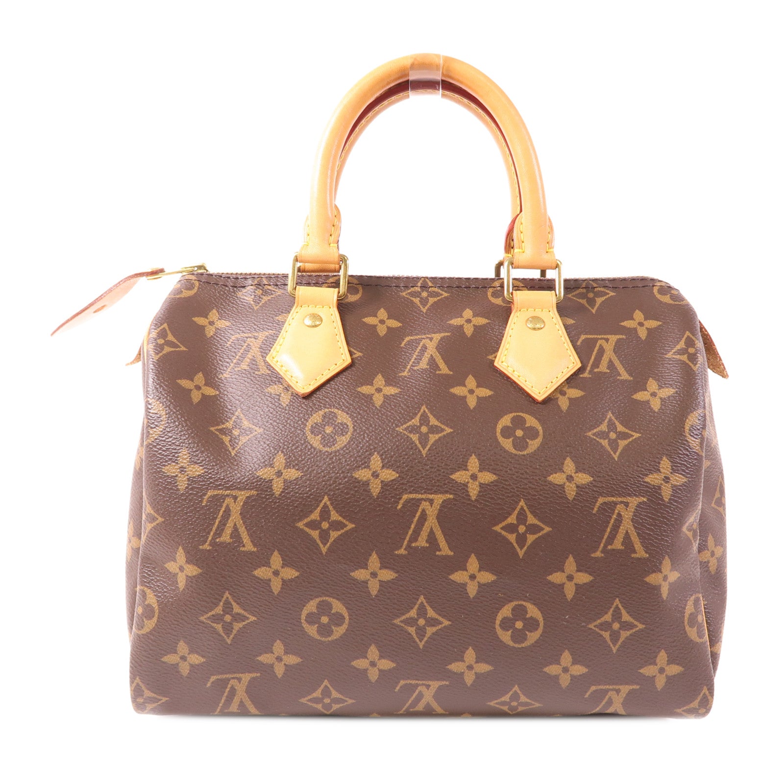 LOUIS VUITTON Monogram Speedy 25金扣手挽袋