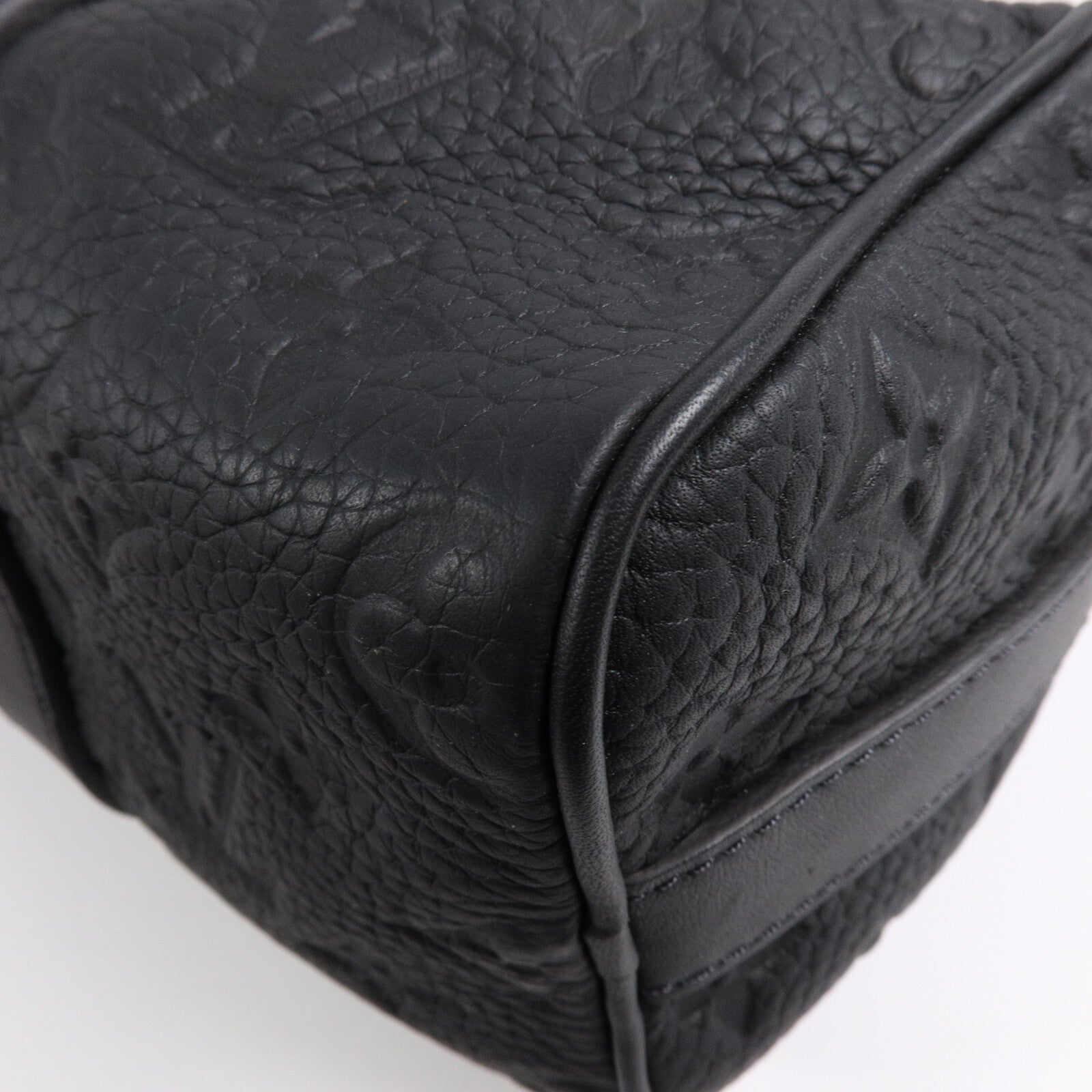 LOUIS VUITTON Monogram Taurillon Keepall Bandouliere 25手挽肩背兩用袋