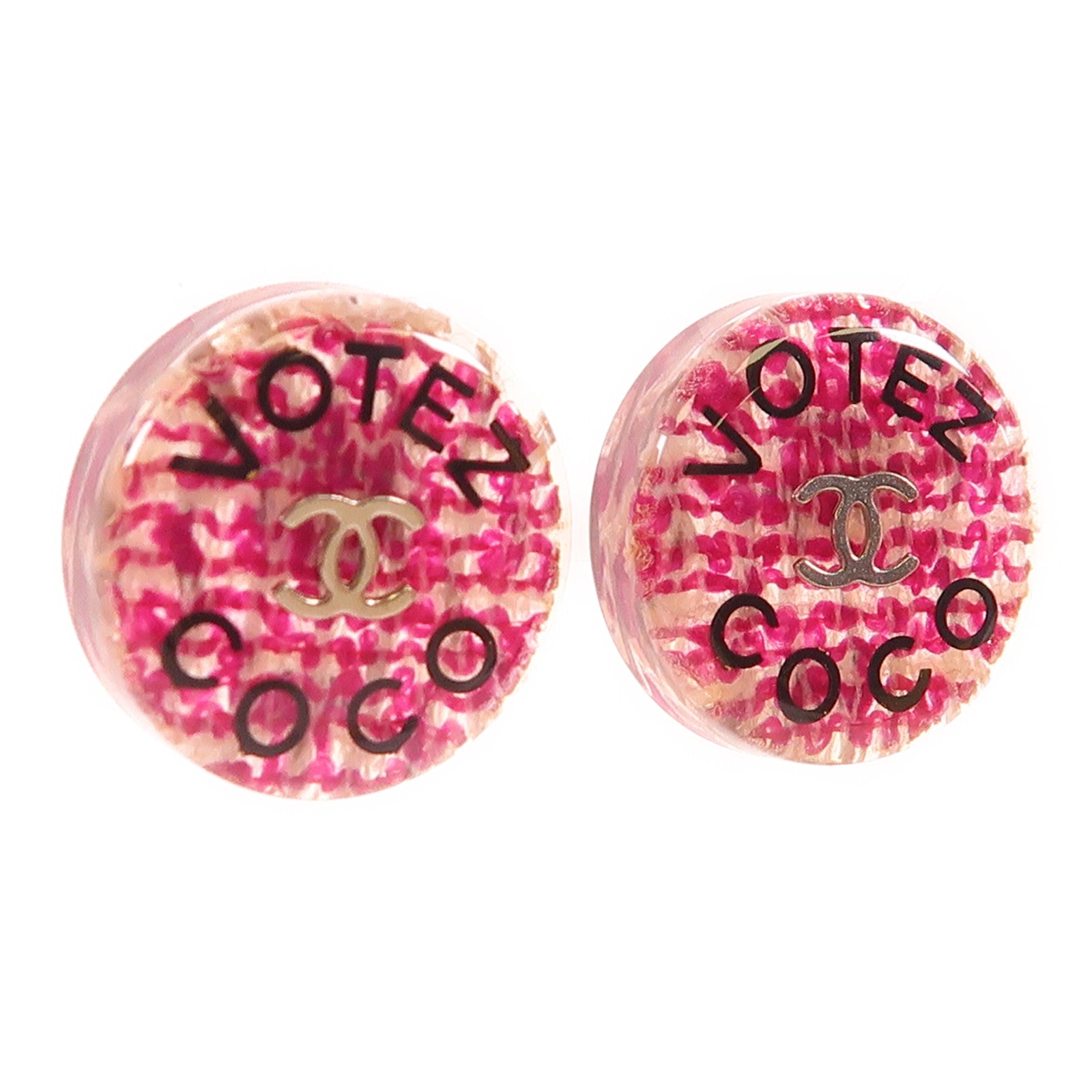 CHANEL PVC Earrings耳環