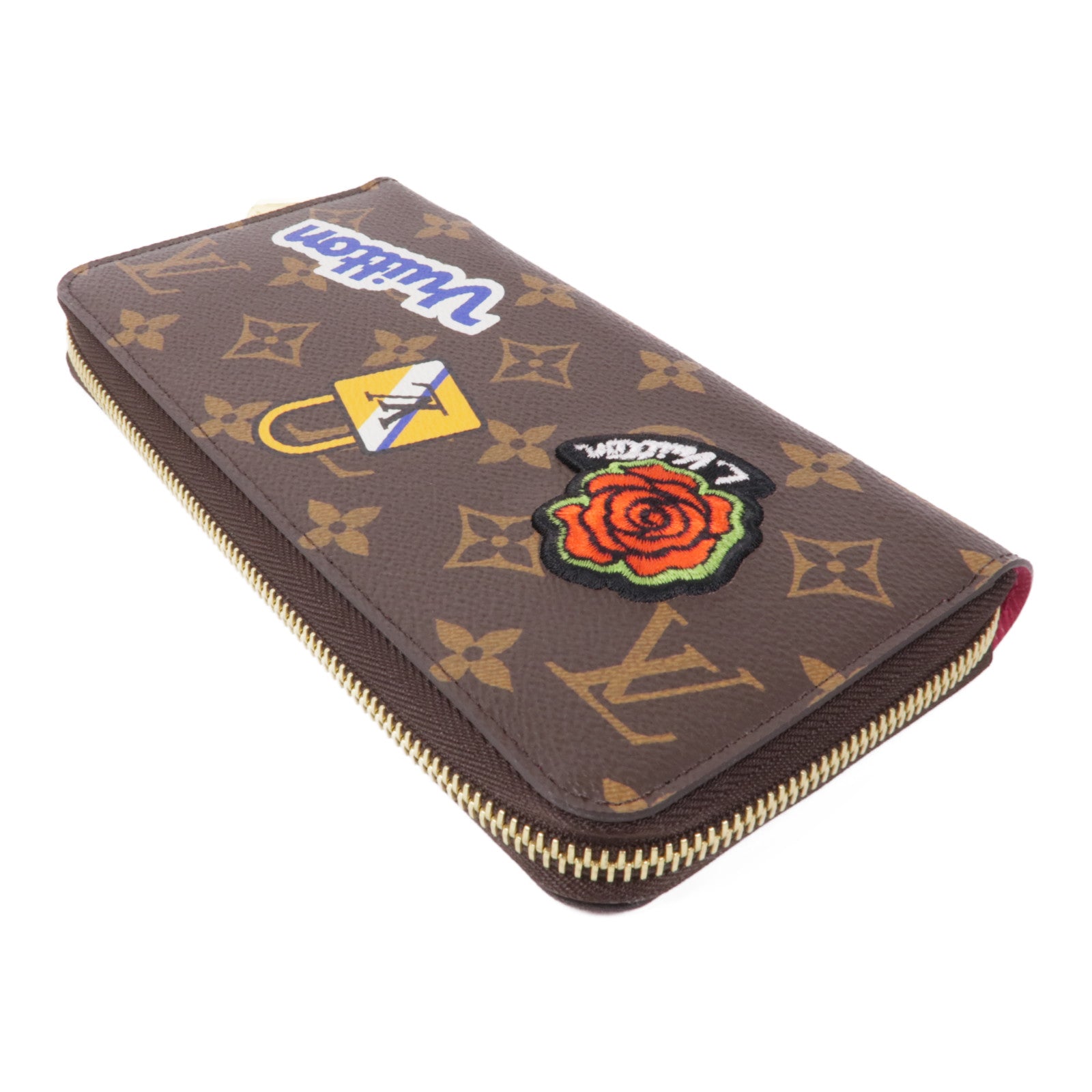 LOUIS VUITTON Monogram Long Wallet金扣長錢包