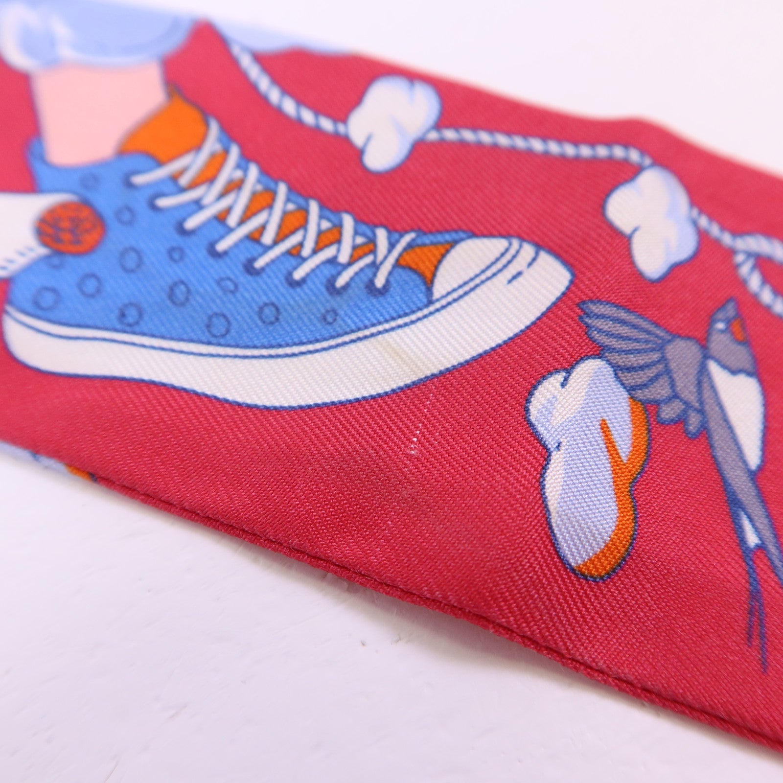 HERMES 絲質Twilly絲巾