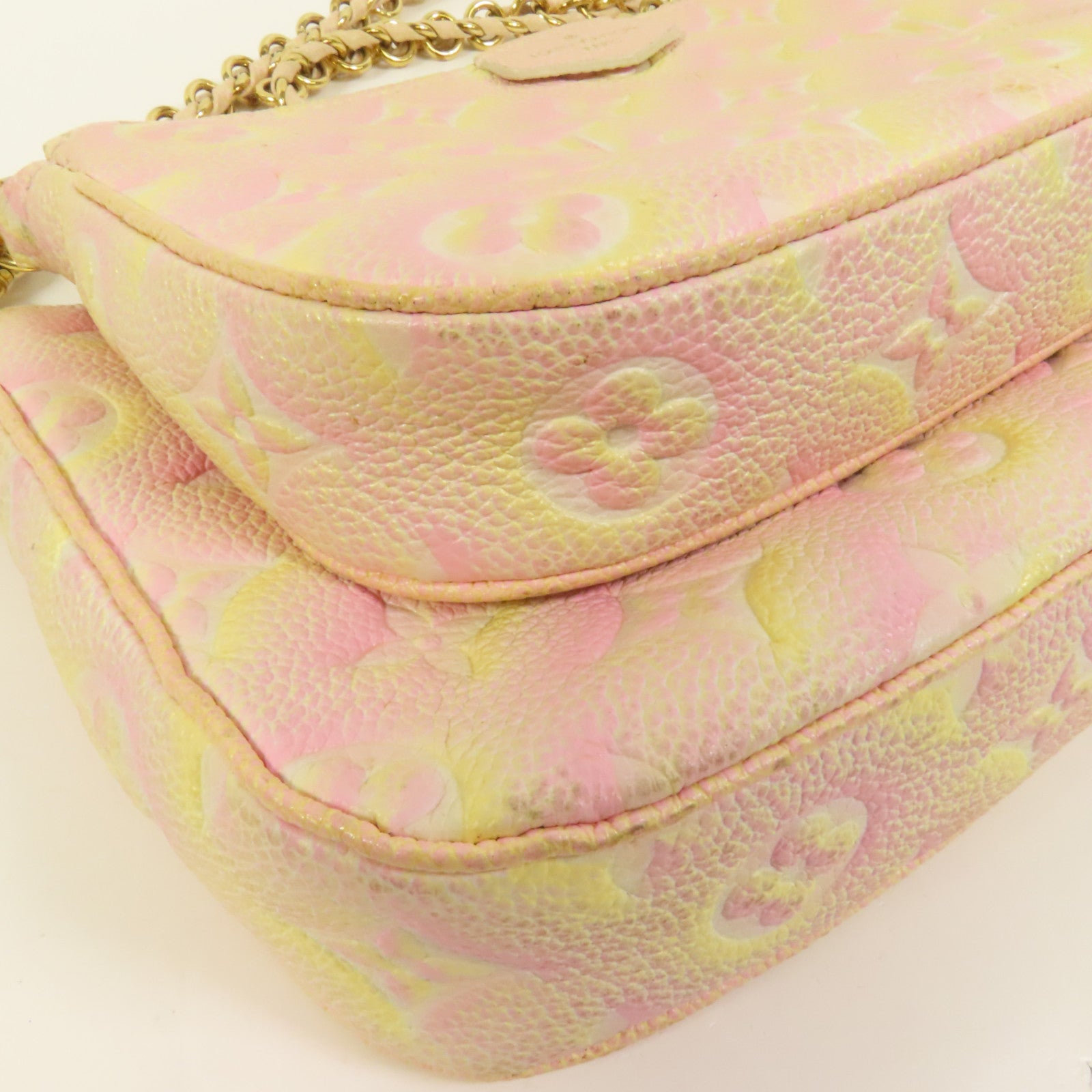 LOUIS VUITTON Monogram Empreinte Multi Pochette Accessoires手挽肩背兩用袋