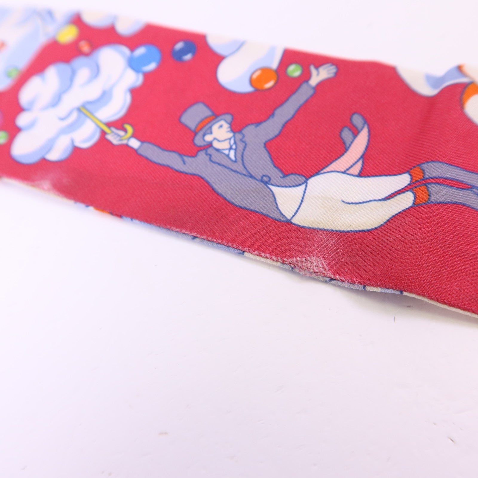 HERMES 絲質Twilly絲巾