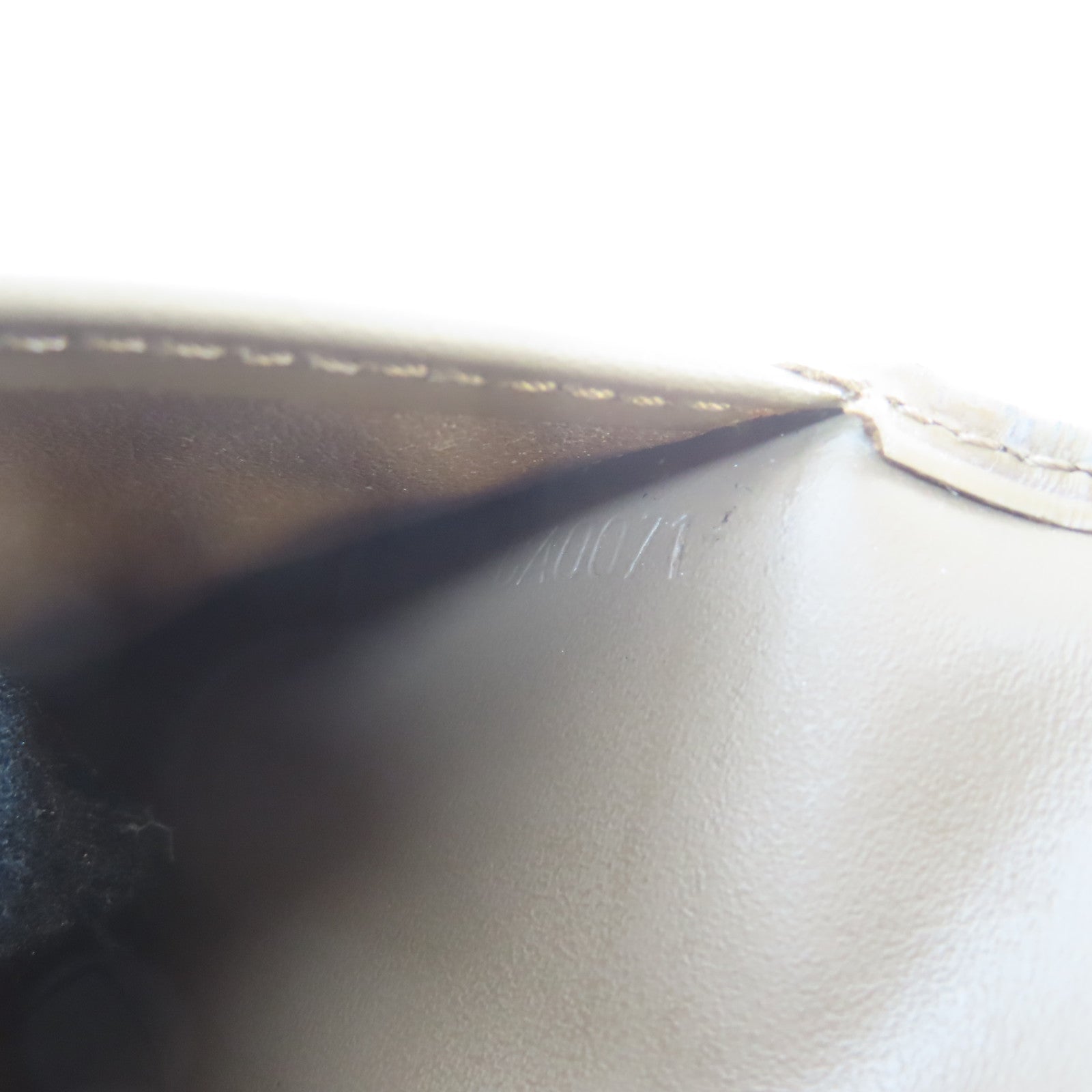 LOUIS VUITTON Epi Porte Cartes Credit "Poivre"長錢包啡色