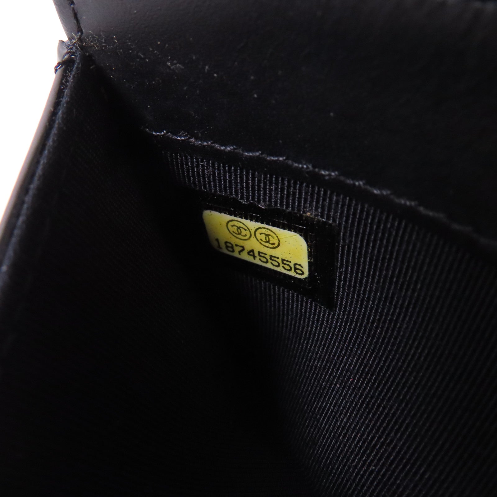 CHANEL 漆皮皮革Card Case銀扣卡片套