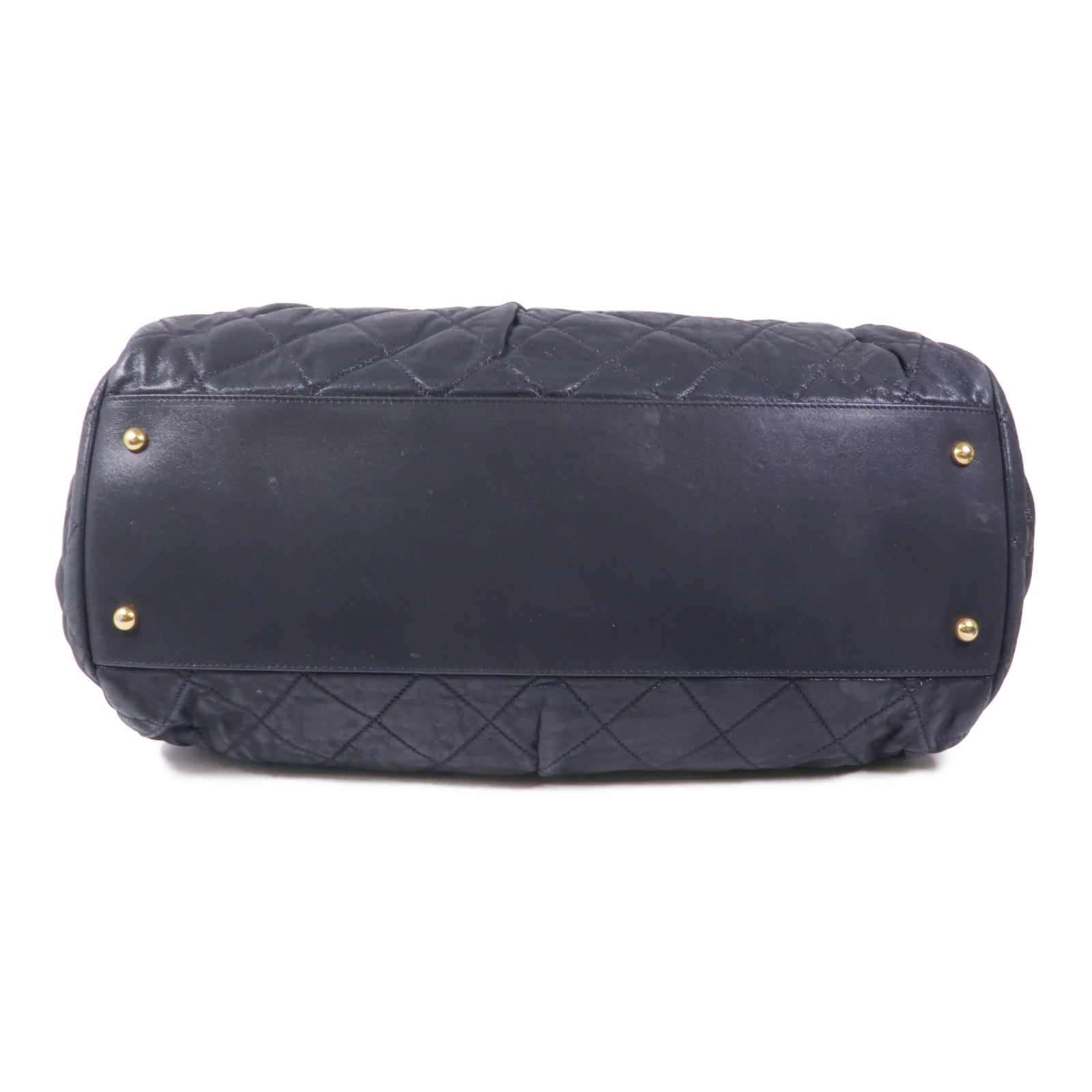 CHANEL 牛皮皮革Chain Shoulder/Tote金扣鏈帶肩背袋/手挽袋