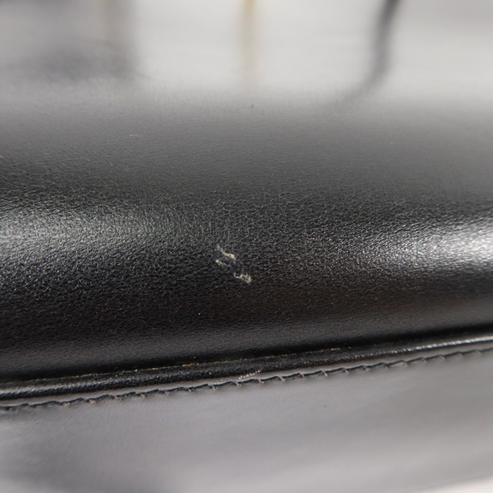 HERMES Box皮革Kelly Sport PM肩背袋Noir