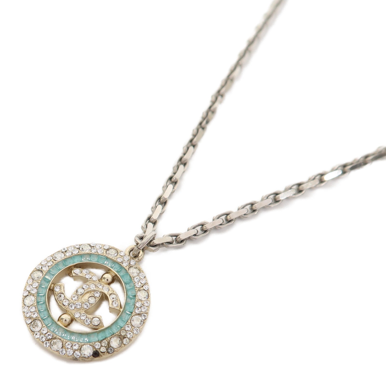 CHANEL 【激減優惠】金屬Necklace項鍊銀色
