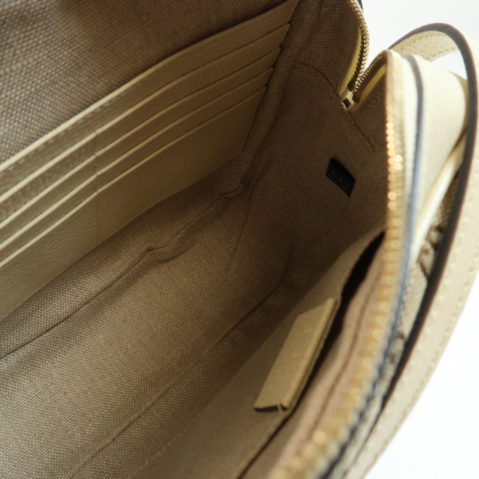 GUCCI 帆布Shoulder Bag金扣肩背袋