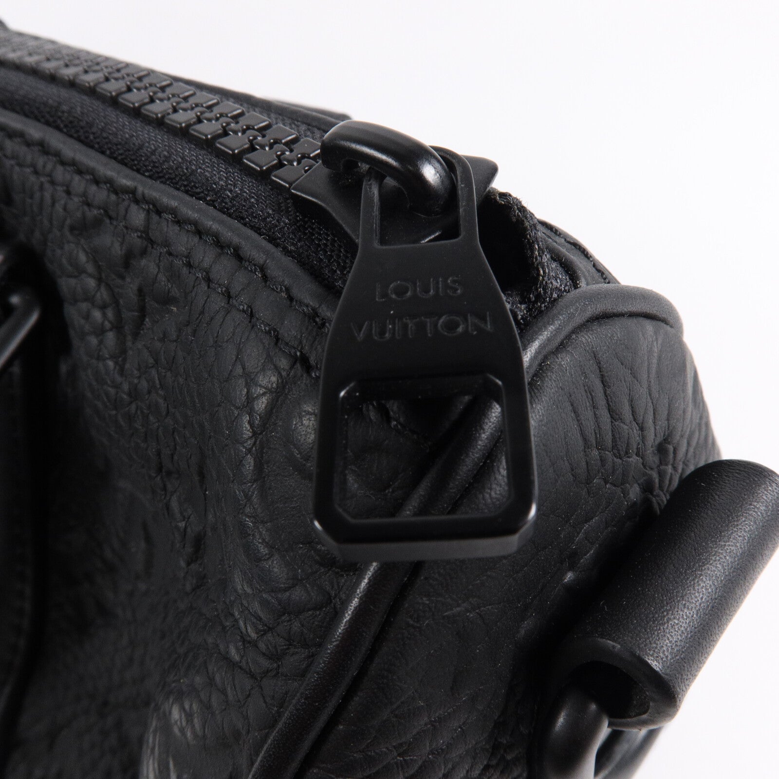 LOUIS VUITTON Monogram Taurillon Keepall Bandouliere 25手挽肩背兩用袋