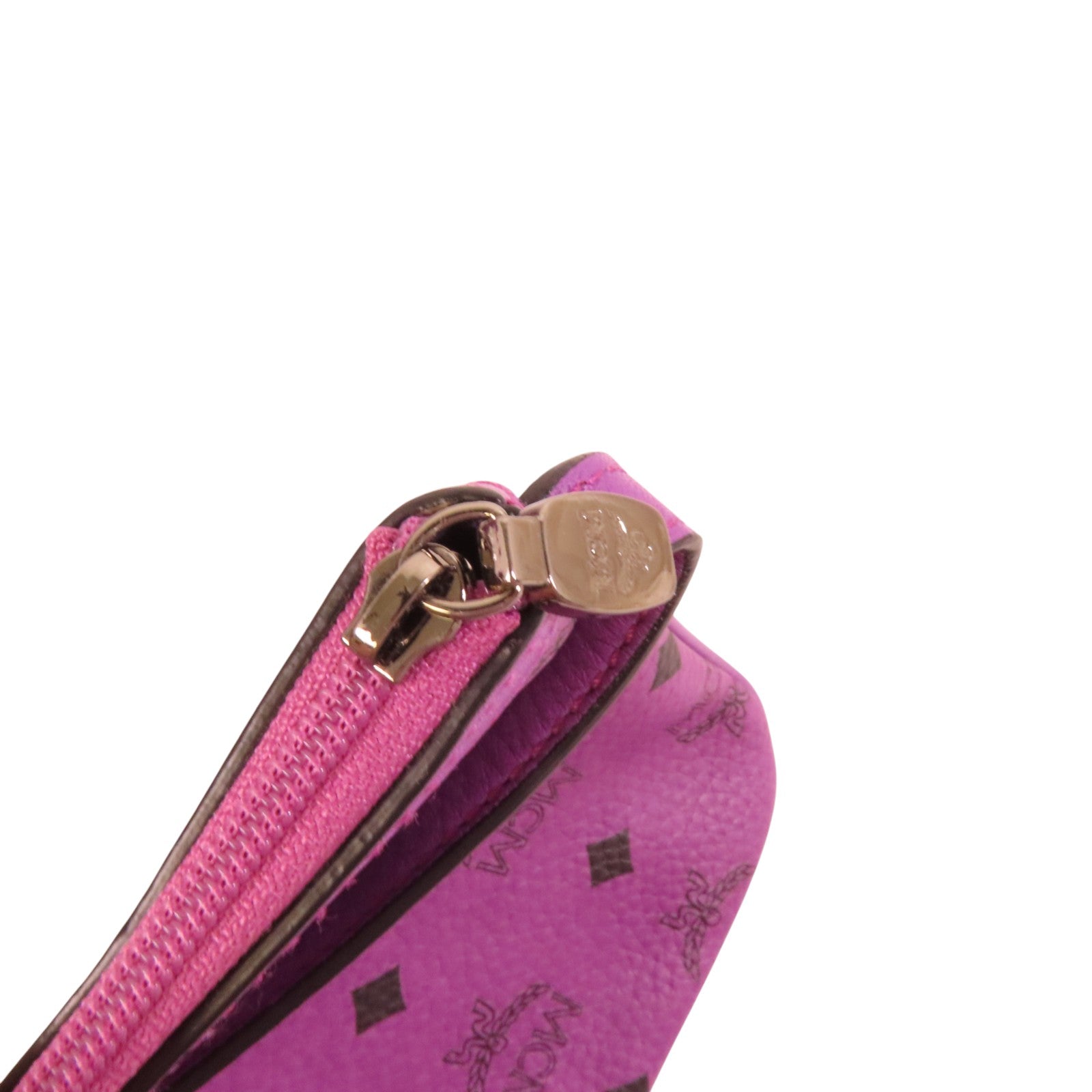 MCM 塗層帆布Tote Bag銀扣手挽肩背兩用袋