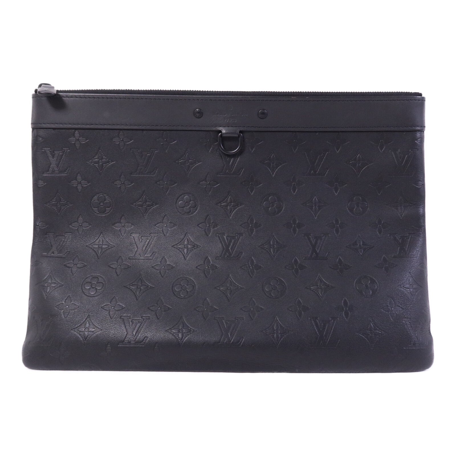 LOUIS VUITTON Monogram Shadow Pochette Discovery手拿包
